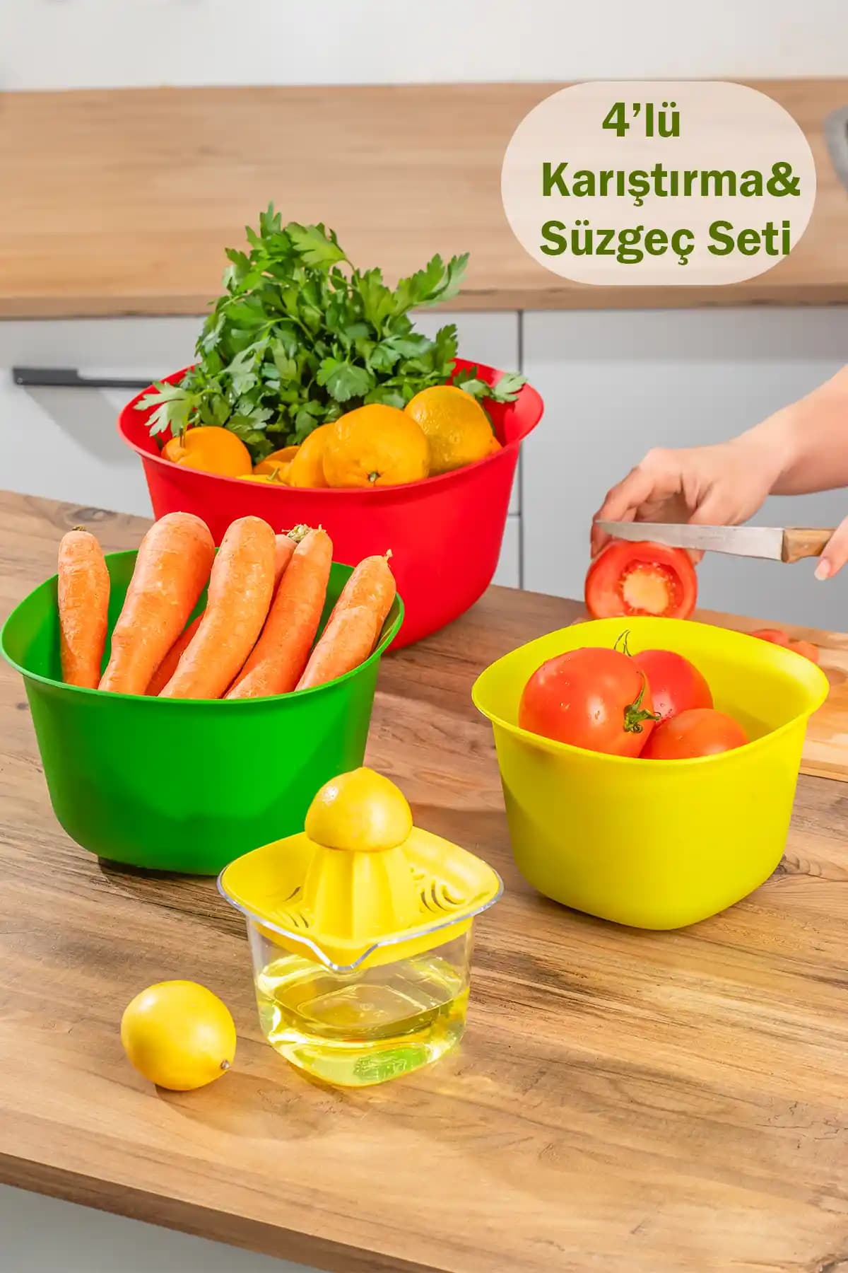 Porsima Org-174-1 Hazırlık Seti: Çok Fonksiyonlu, Dayanıklı ve Pratik Mutfak Yardımcısı