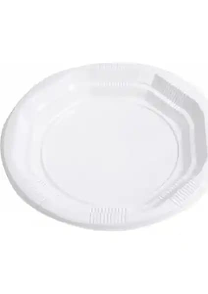 Roll-Up Plastik Tabak 21 cm 100 Adet: Kenarlı Tasarım ve Dayanıklılık İncelemesi