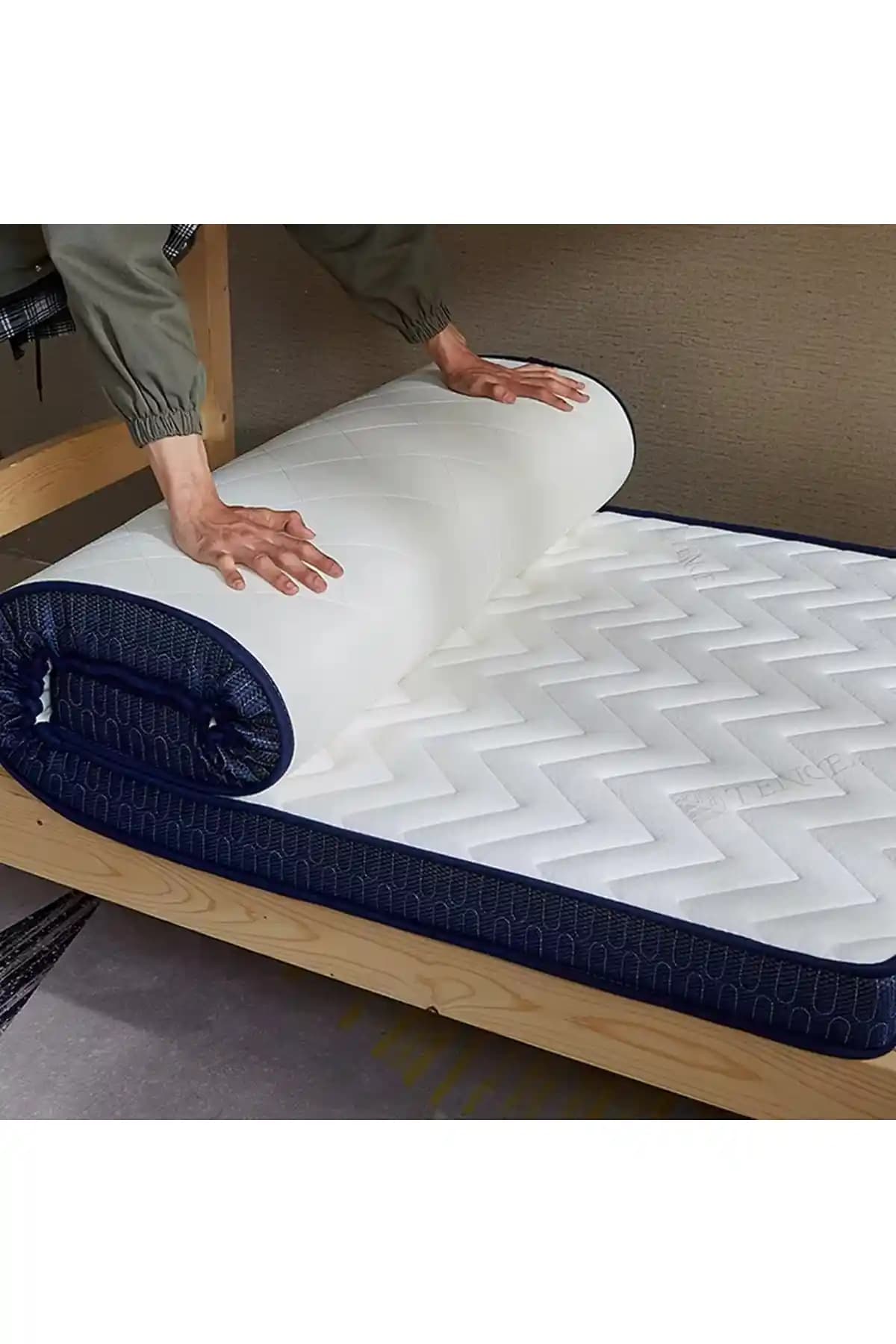 sitehome Katlanabilir Ortopedik Yer Yatağı 10 cm Süngerli Misafir Yatağı
