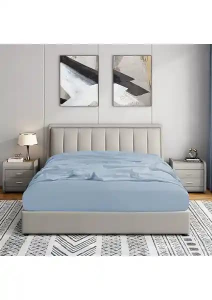 Soley %100 Doğal Pamuklu Tek Kişilik Lastikli Çarşaf 100x200 cm Konforu