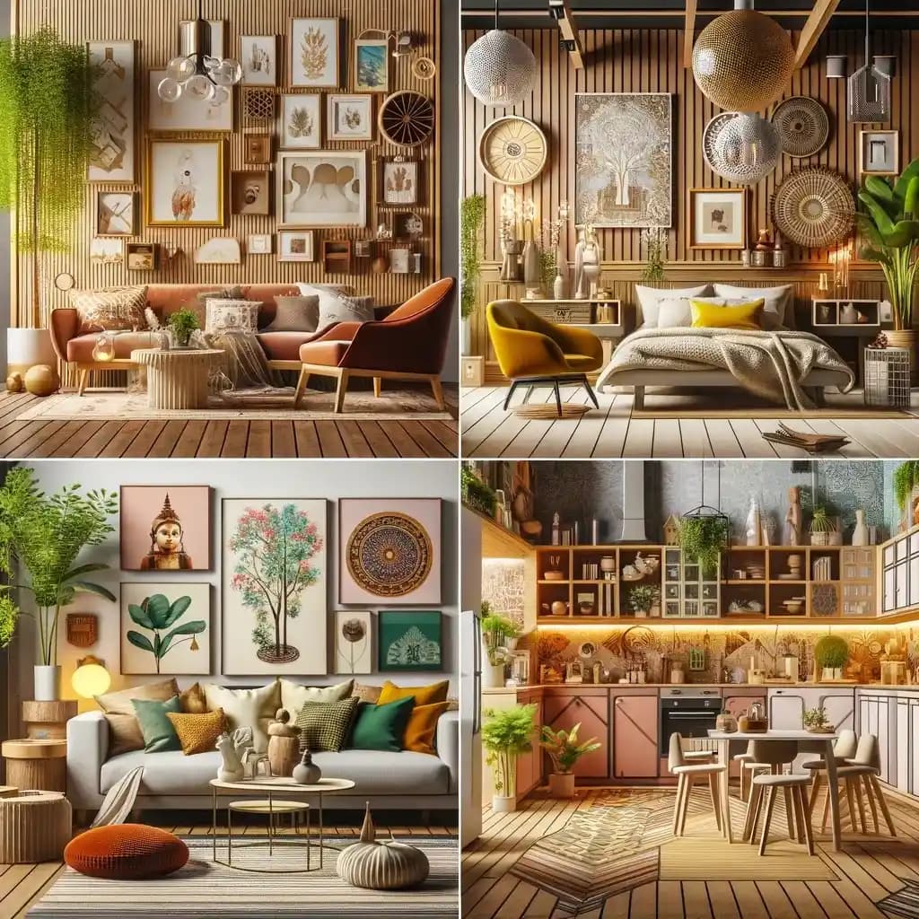 2024 Ev Dekorasyon Trendleri ve Demir Mobilya Uyumları Hakkında Güncel Bilgiler