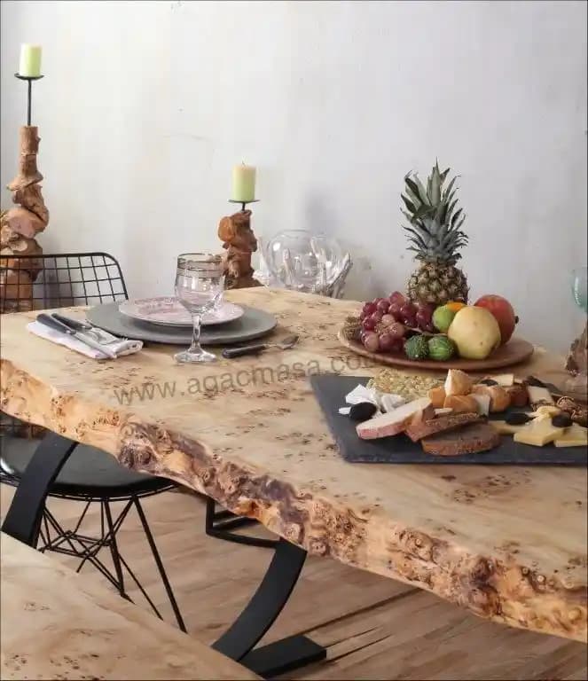 Ağaç Kaseler ile Doğal ve Şık Masa Dekorasyonu Fikirleri ve Kullanım Avantajları