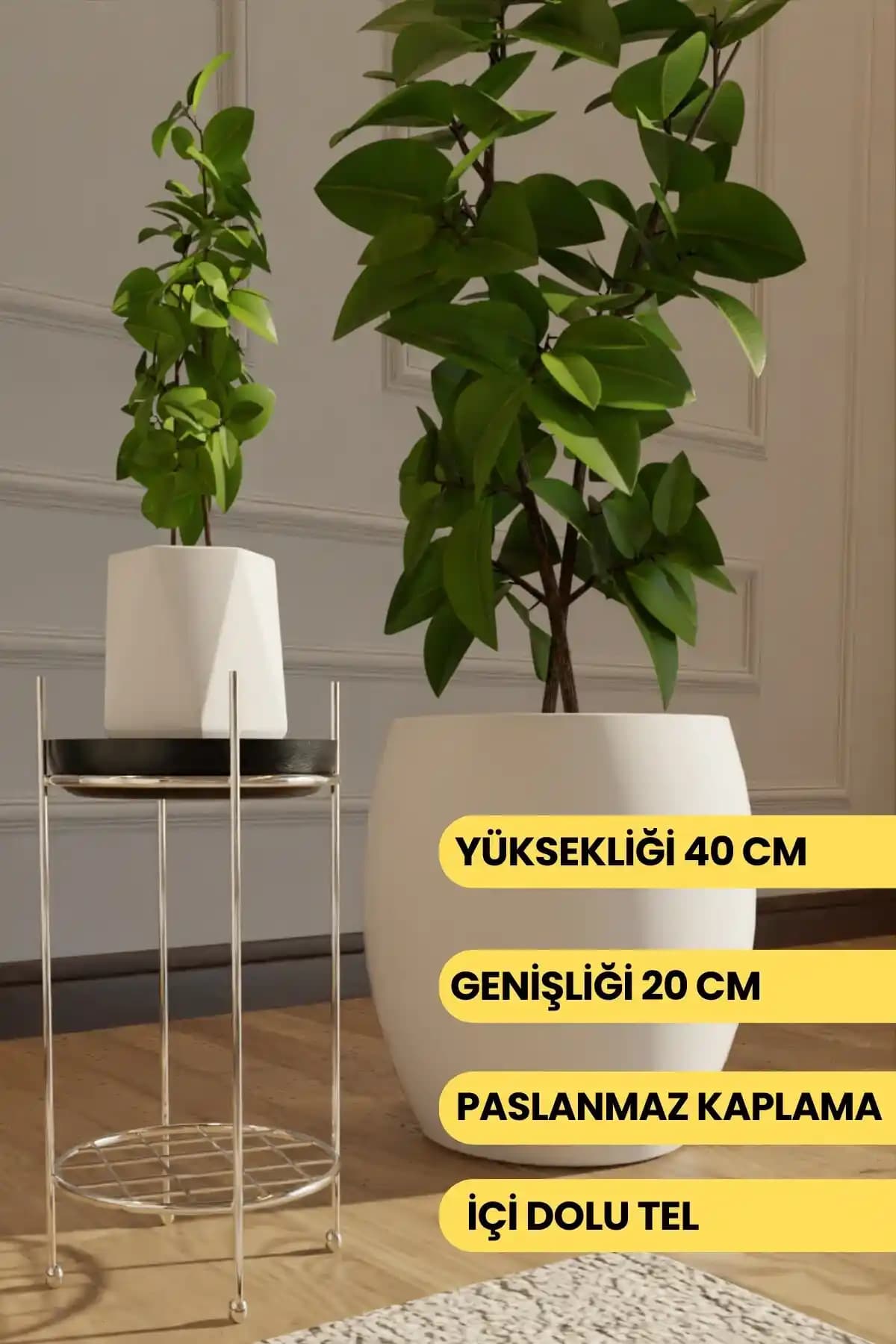 Ayaklı Çiçeklikler ile Dekorasyonunuza Estetik ve Fonksiyonellik Katın