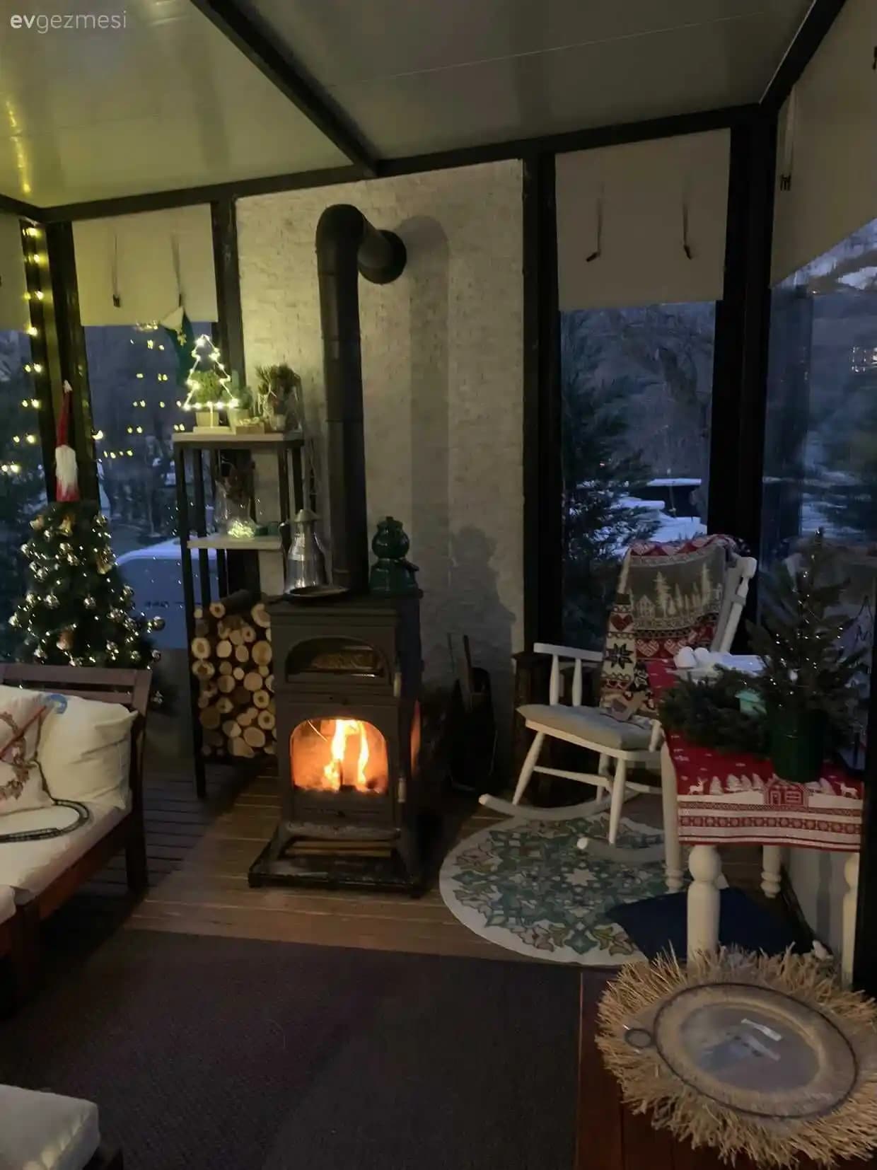 Bahçede Sıcaklık Sağlayan Soba Dekorasyonu: Estetik ve Fonksiyonellik Bir Arada