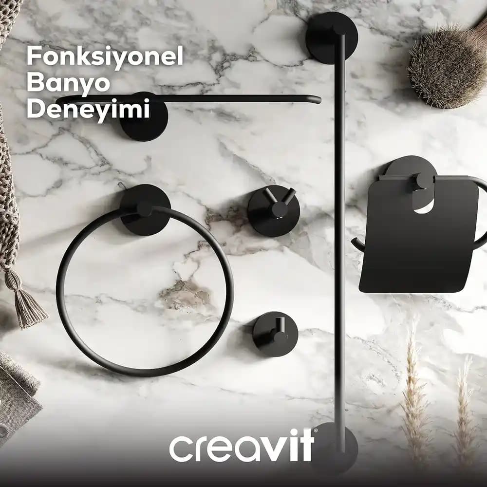 Banyo Dekorasyonunda Siyah Kağıt Havluluklar: Modern ve Şık Bir Atmosfer Yaratma Rehberi