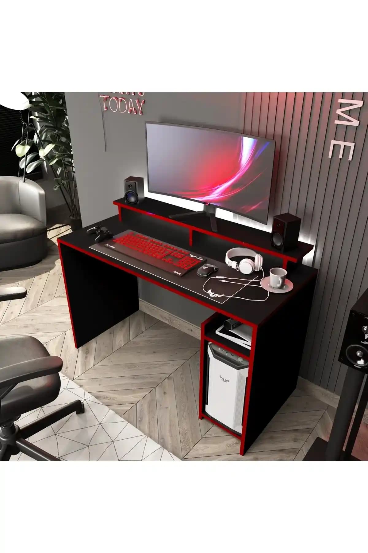 Bimossa Cool Home LEDli Masa Oyuncu: Modern Tasarım ve Fonksiyonellik Bir Arada