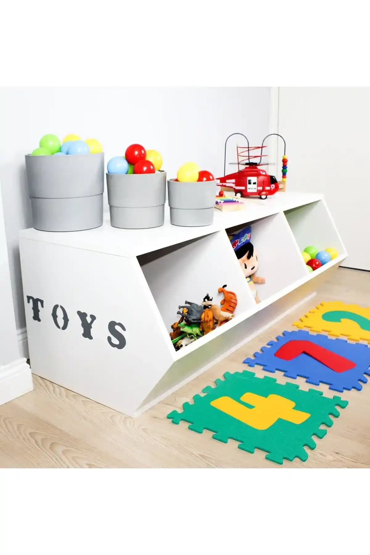 Çocuk Odaları İçin Çok Amaçlı Oyuncak Dolabı Seçenekleri ve Tasarım İpuçları