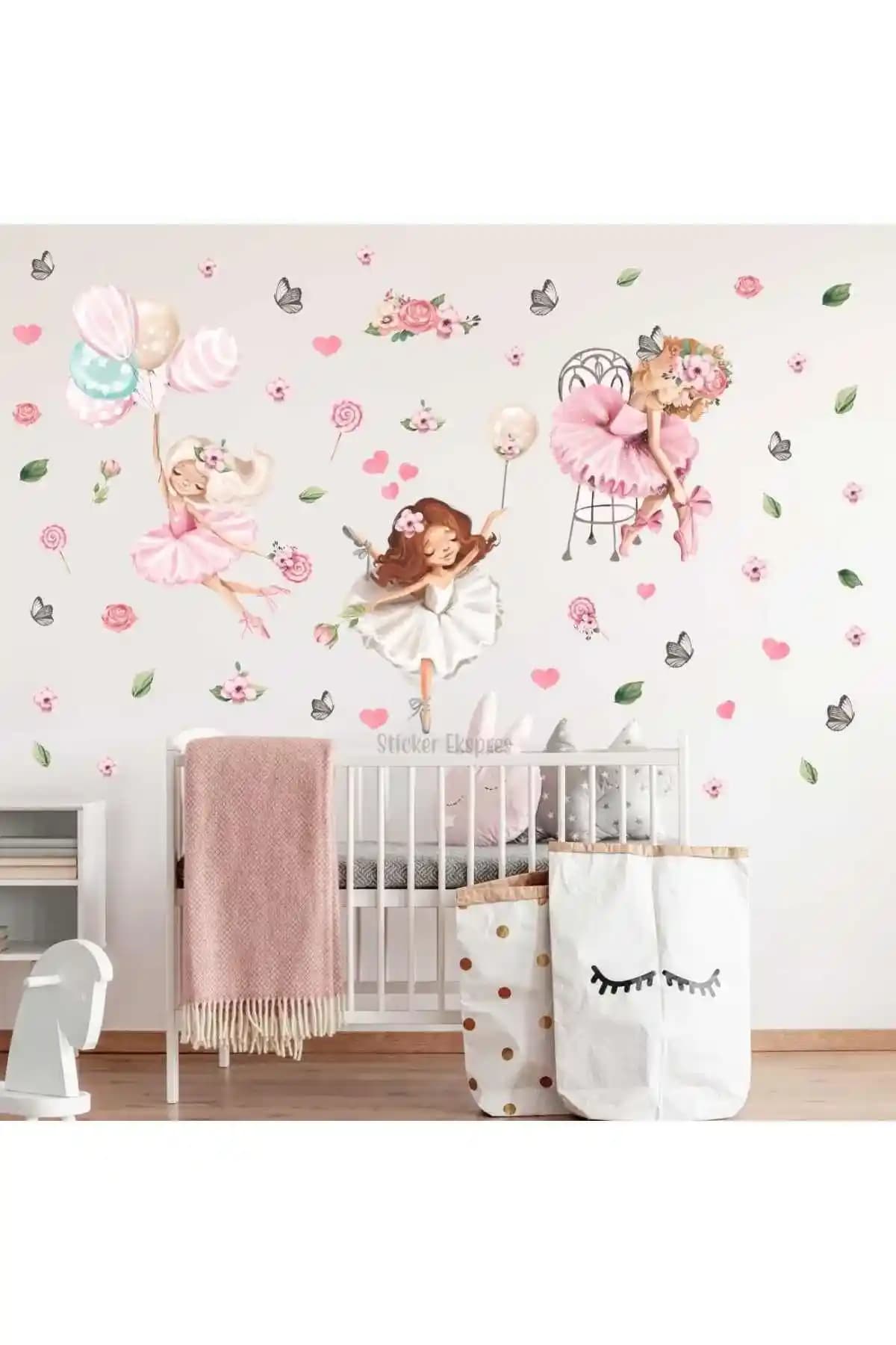 Çocuk Odası Balerin Stickerları: Kolay Uygulama ve Estetik Çözüm Seçenekleri