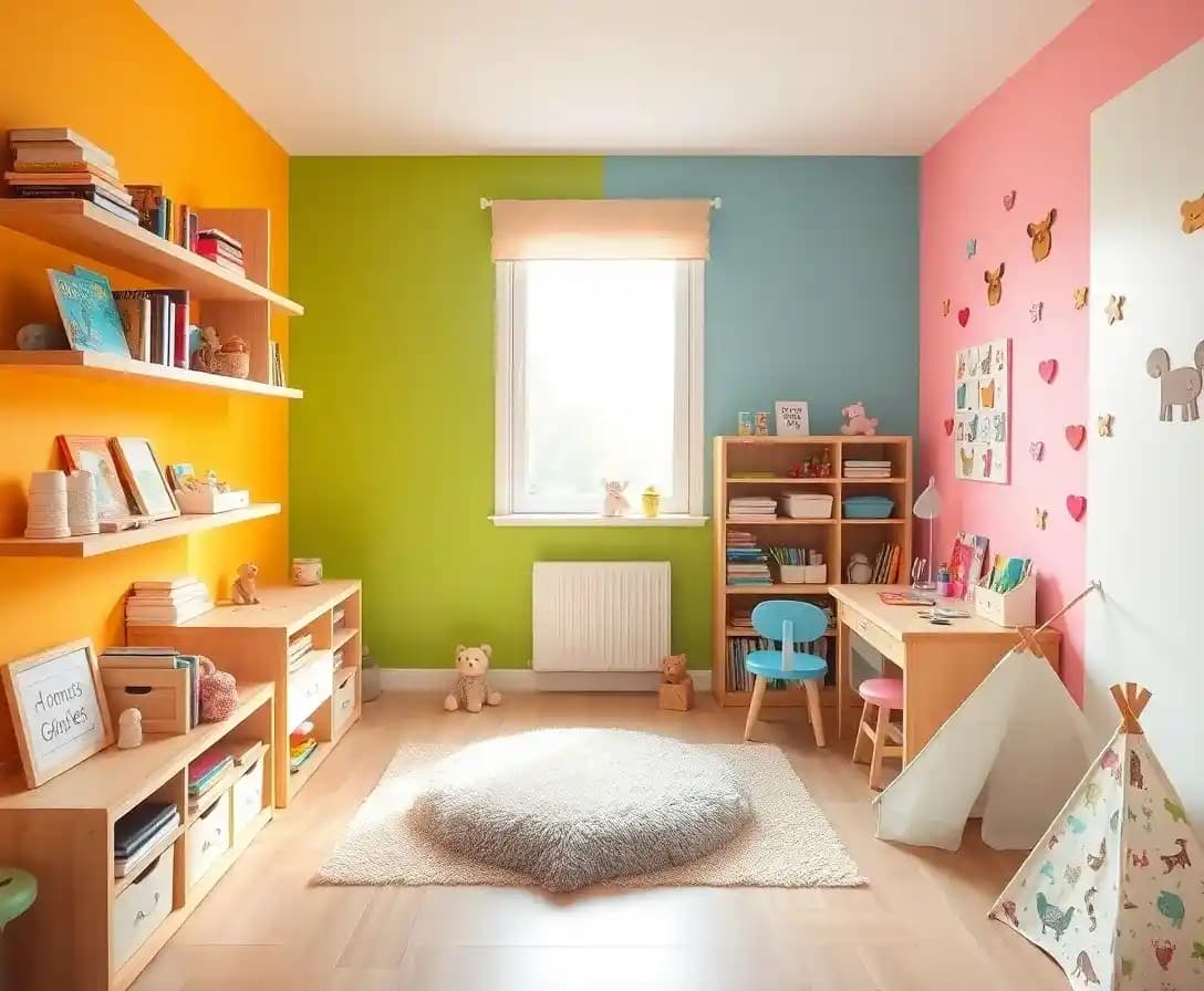 Çocuk Odası Dekorasyonunda Uyumlu Tablo Seçimi ve Dekorasyon İpuçları
