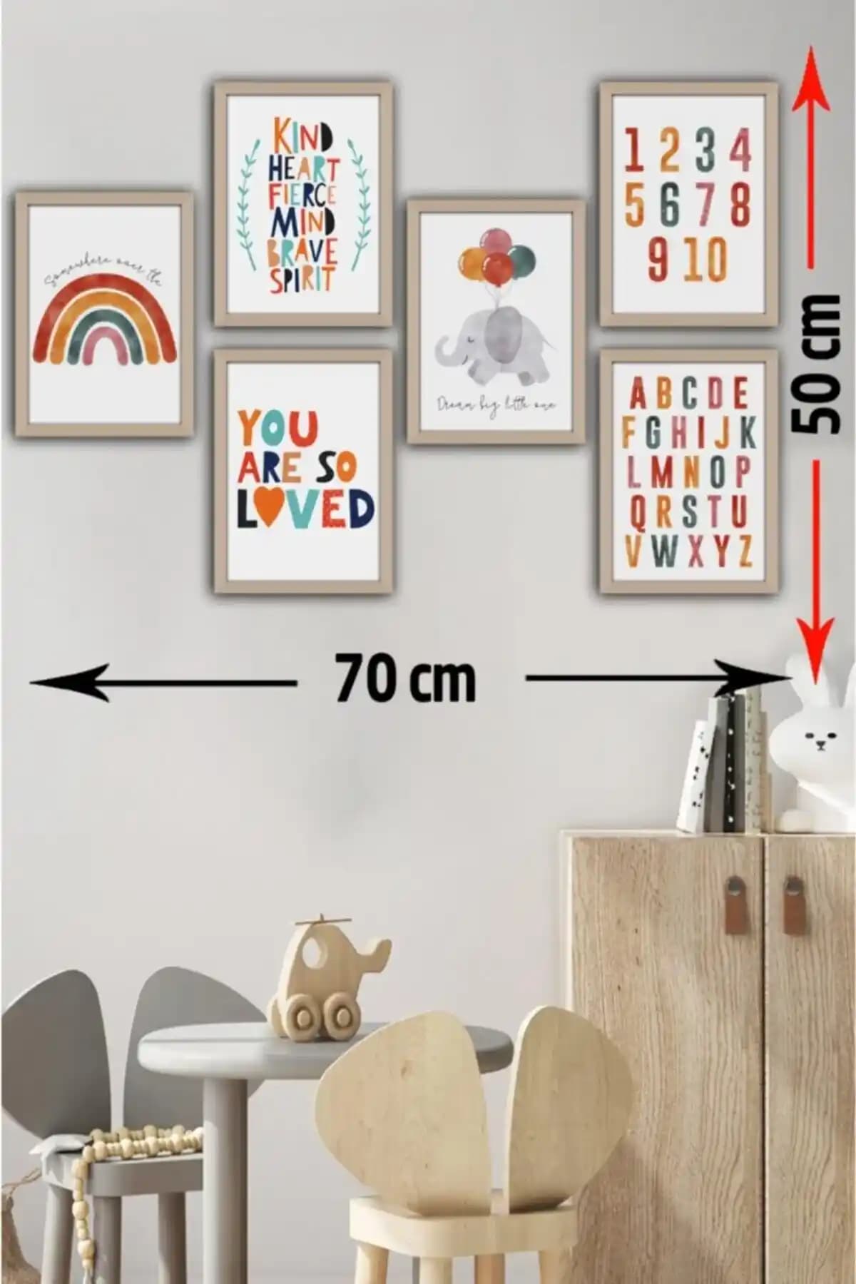 Çocuk Odası Duvar Dekorasyonunda Tablo Seçimi ve İpuçları