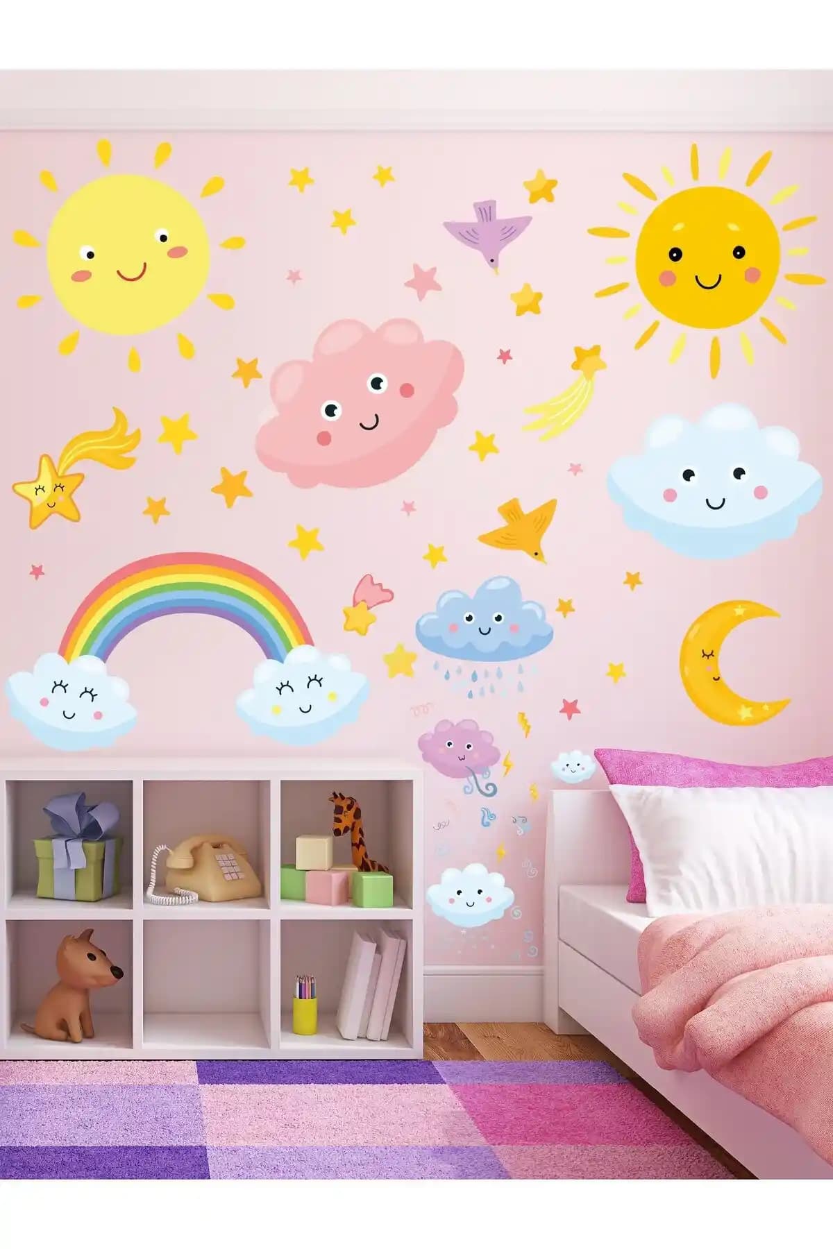 Çocuk Odası Duvar Stickerları: Popüler Tasarımlar ve Dekorasyon İpuçları