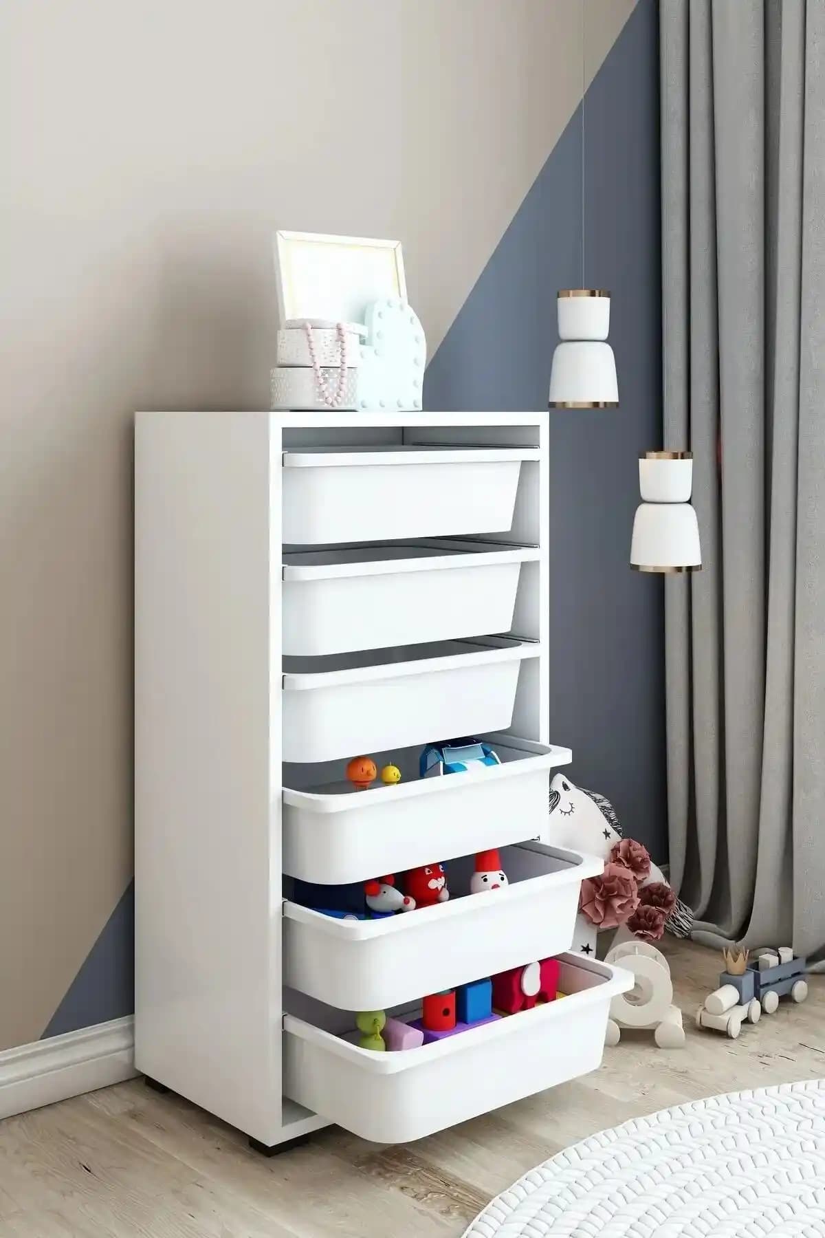 Çocuk Odası İçin Çok Amaçlı Oyuncak Dolapları: İşlevsellik ve Tasarımın Buluşması