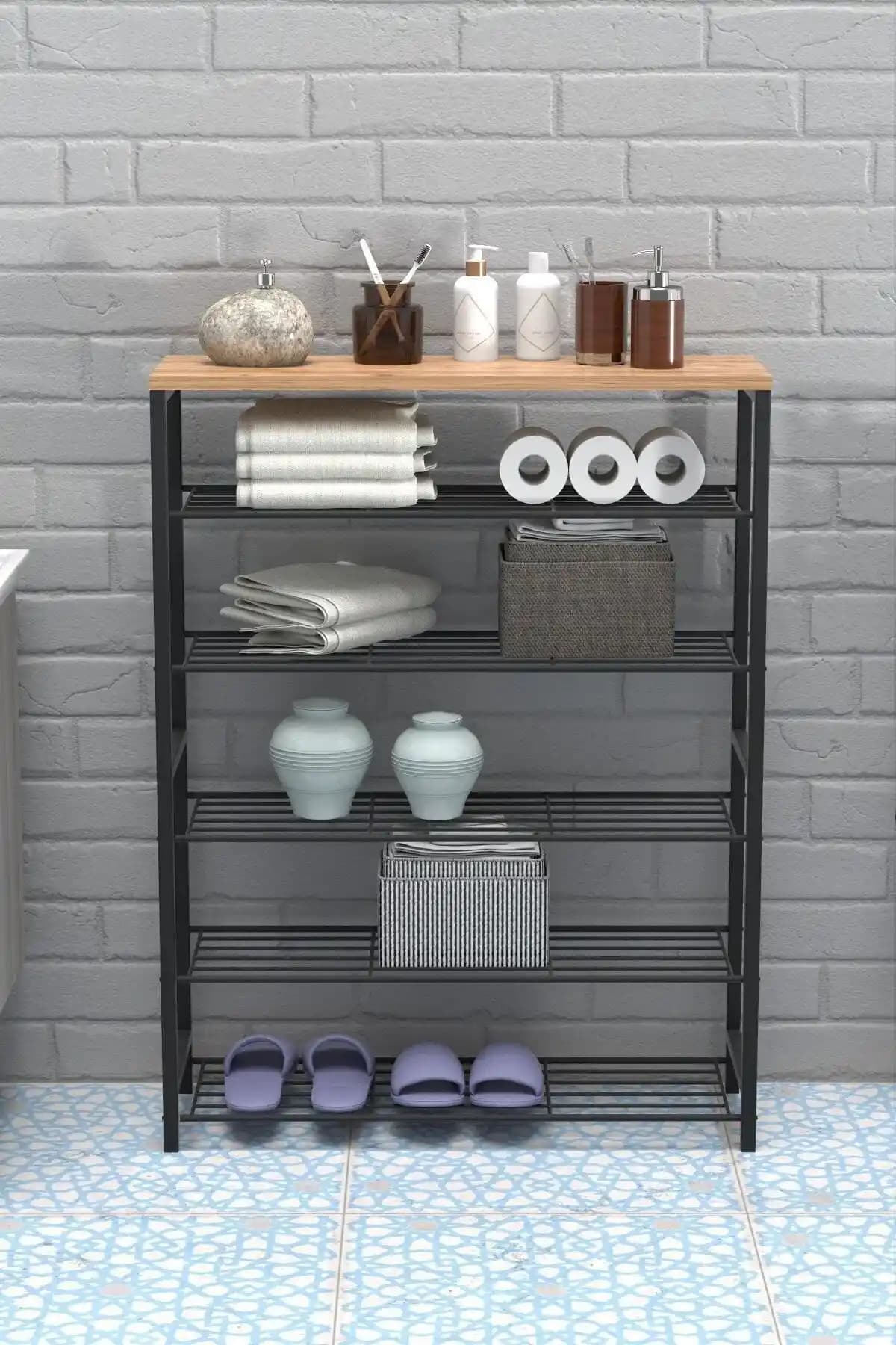 Çok Katlı Banyo Rafları: Fonksiyonellik ve Estetiğin Birlikte Sunulduğu Pratik Çözümler