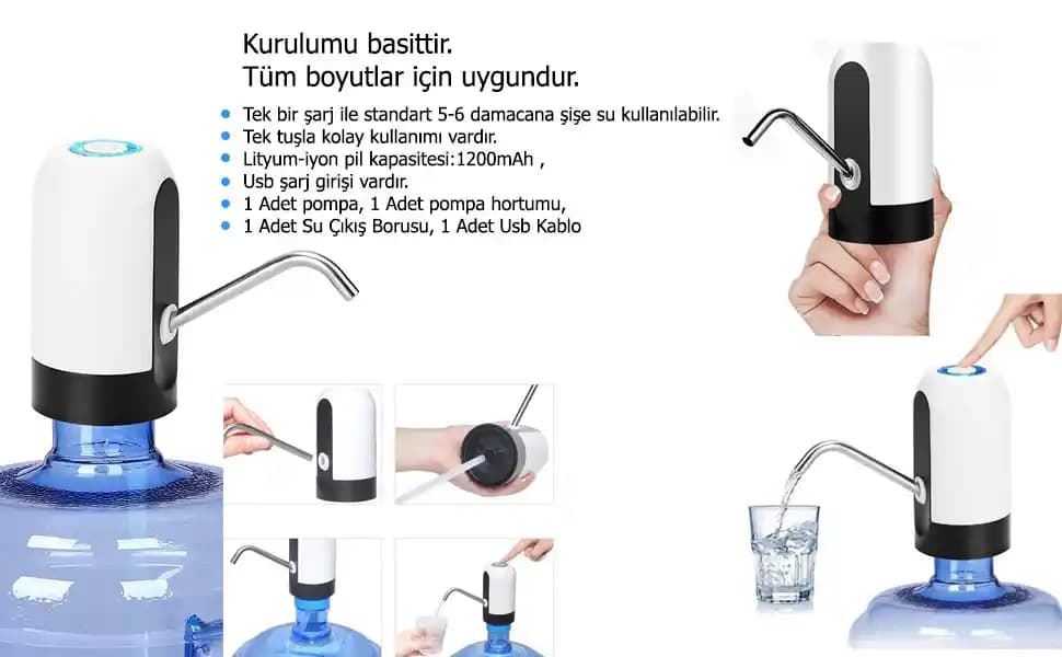 Damacana Pompası Kullanımı ve Dekoratif İç Mekan Tasarımında Yaratıcı Fikirler