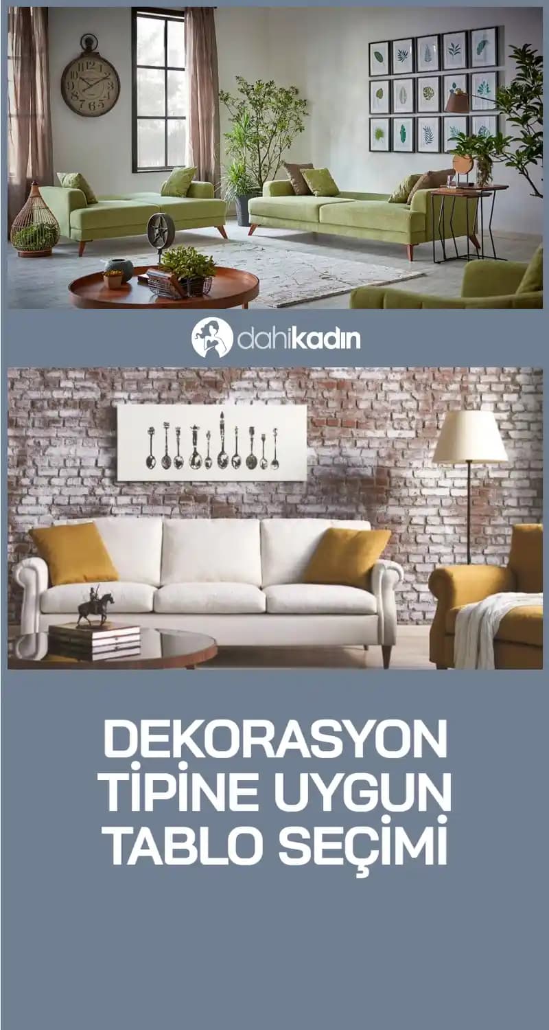 Dekorasyona Uygun Tablo Boyutları: Mekâna En Uygun Seçim Rehberi