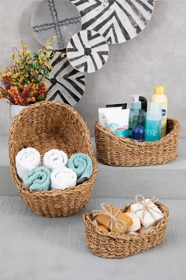 Dekorasyonda Düzen Sağlayan Şık Sepetler: Malzeme ve Tasarım Seçenekleriyle Ev Dekorasyonunu Zenginleştirir