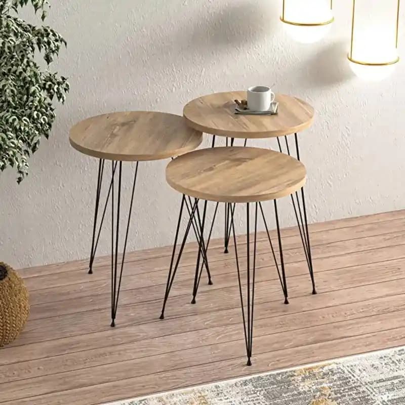 Dekoratif Masa Yanı Sehpa Modelleri: Estetik ve Fonksiyonellik Bir Arada