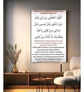 Deprem Duaları ve Tablo Kullanımıyla Ev Dekorasyonunu Güçlendirme Rehberi