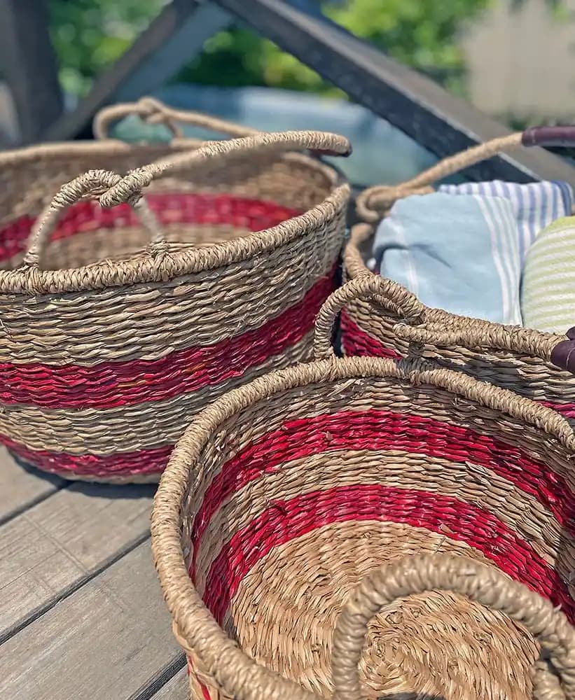 Doğal Sepet ve Deniz Sazi ile Ev Dekorasyonunda Doğallık ve Şıklık Yaratın