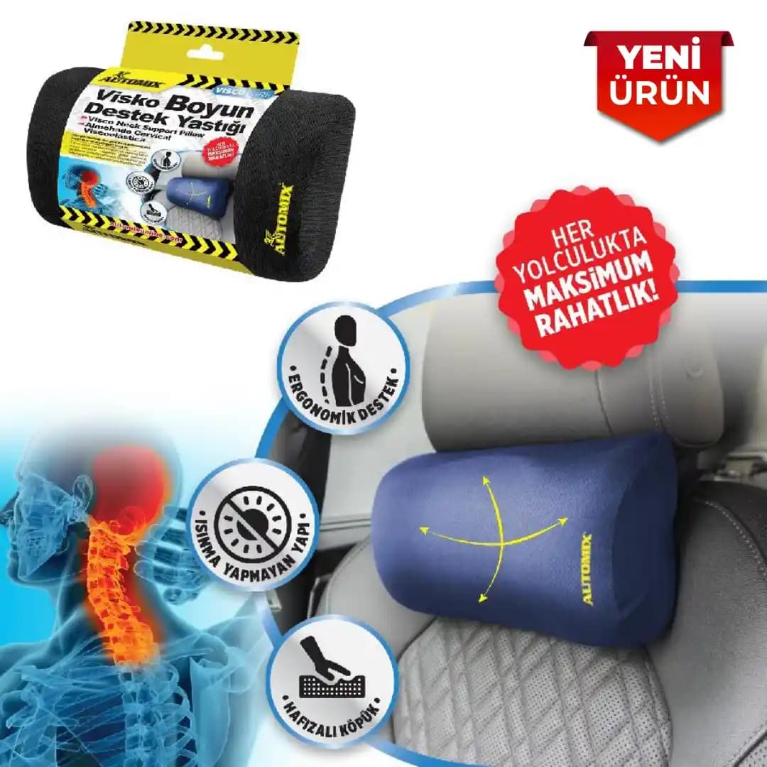 Ergonomik Visco Boyun Destek Yastıkları ile Daha Sağlıklı ve Konforlu Uyku Deneyimi