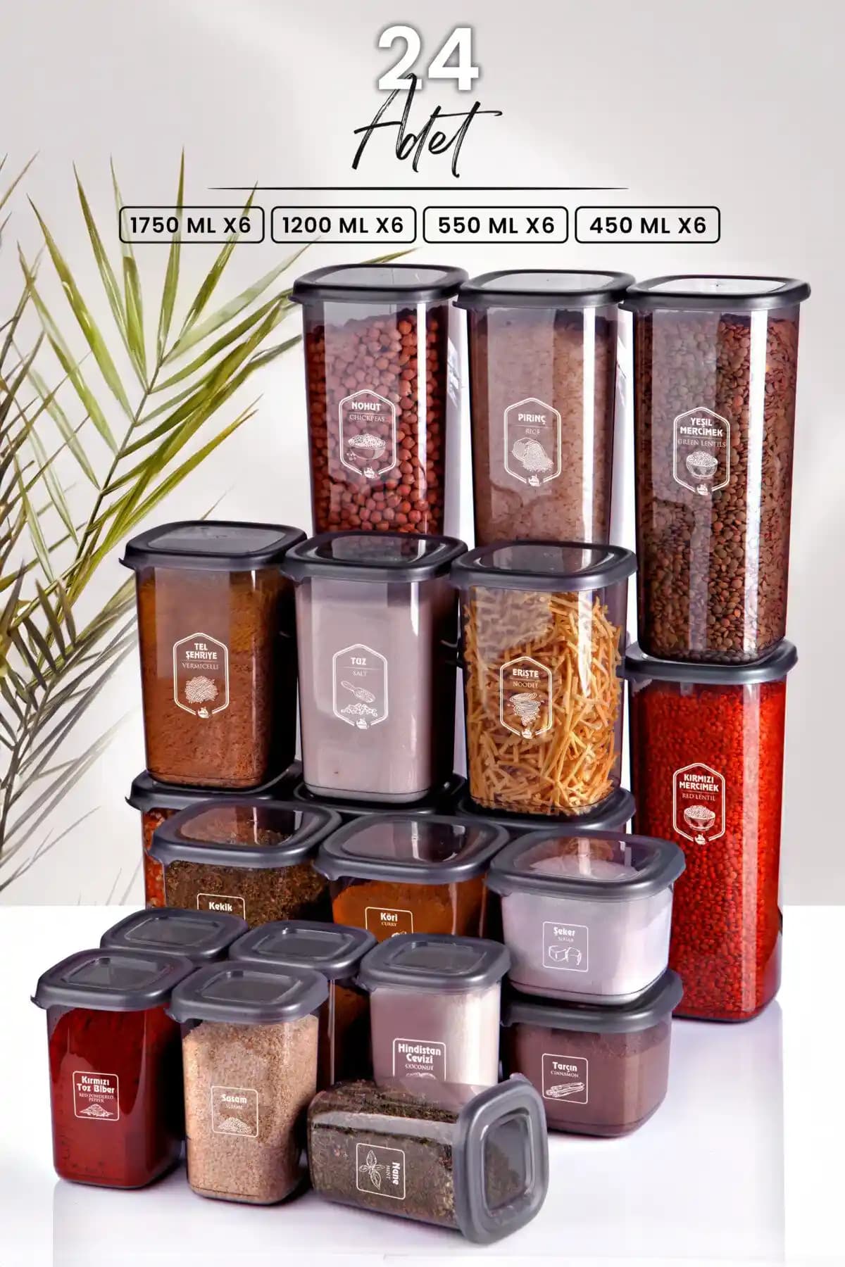 Estetik ve İşlevsel Erzak Saklama Kabı Seçenekleriyle Mutfak Dekorasyonunu Geliştirin