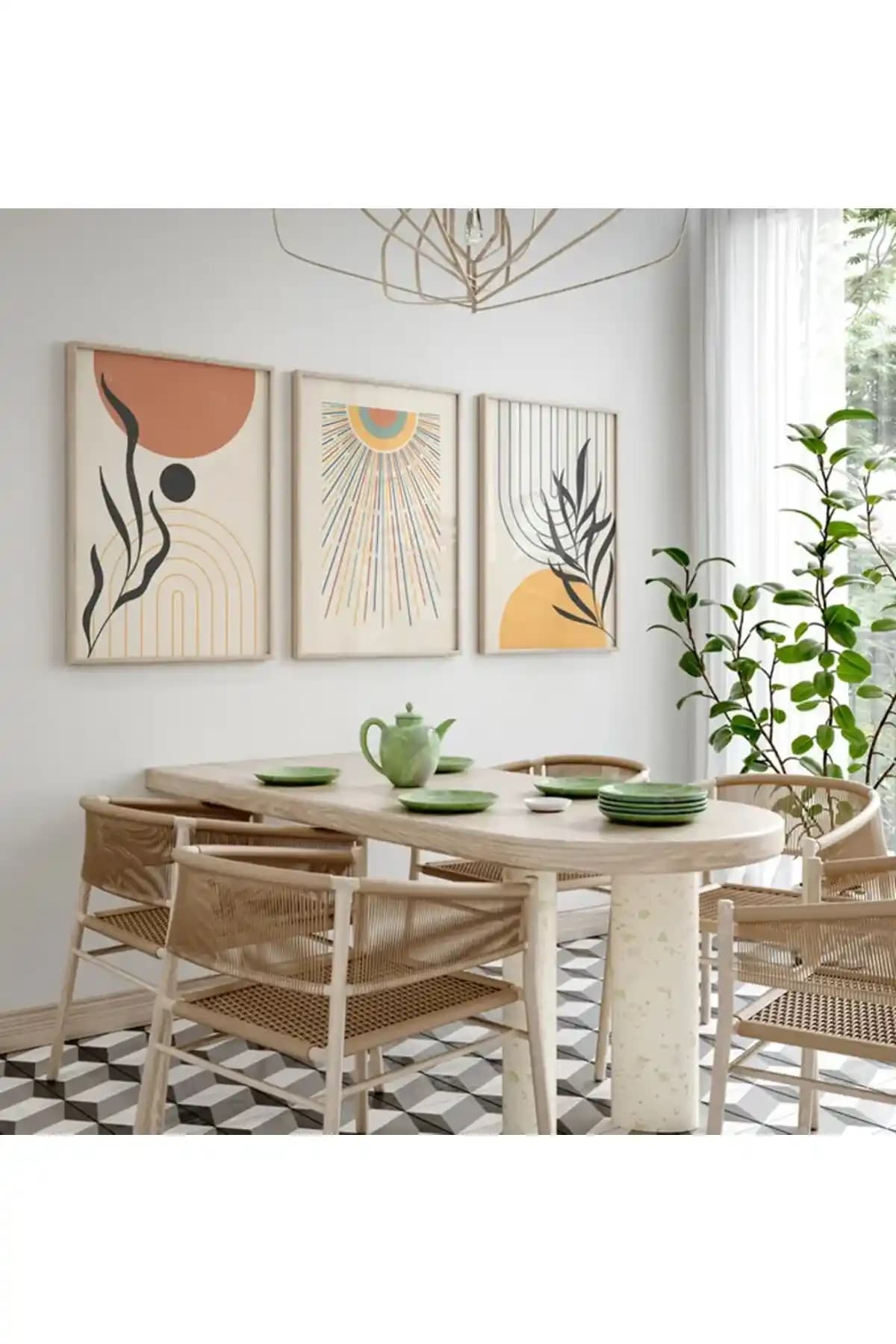 Ev Dekorasyonunda Tablo Setleri: Estetik ve Fonksiyonel Çözümlerle Mekânınızı Güzelleştirin