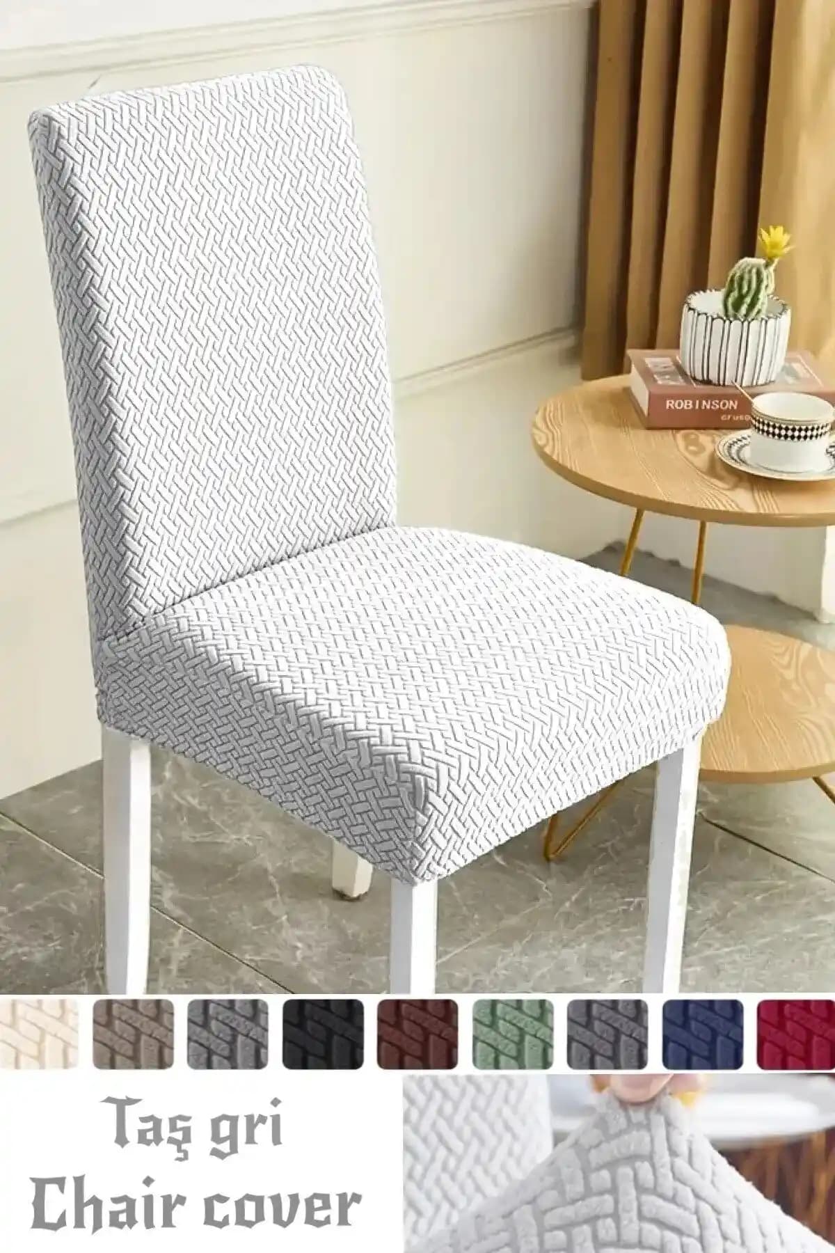 Ev Dekorasyonunu Tamamlayan Dayanıklı ve Şık Sandalye Kılıfı Seçenekleri