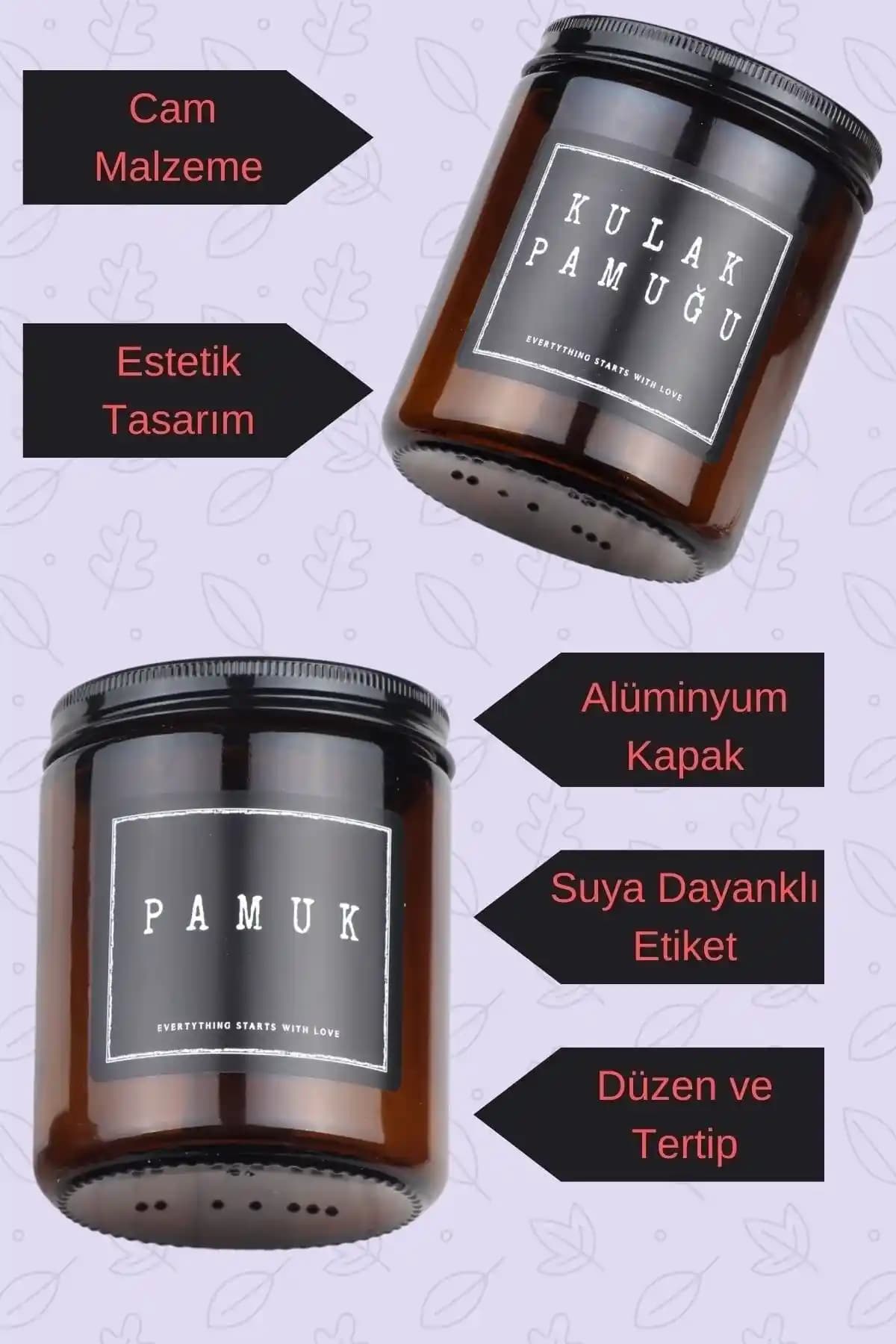 Ev Tekstili ve Dekorasyon Ürünleri İçin Amber Kulak Pamuğu ve Kavanozlar Hakkında Detaylı Bilgi