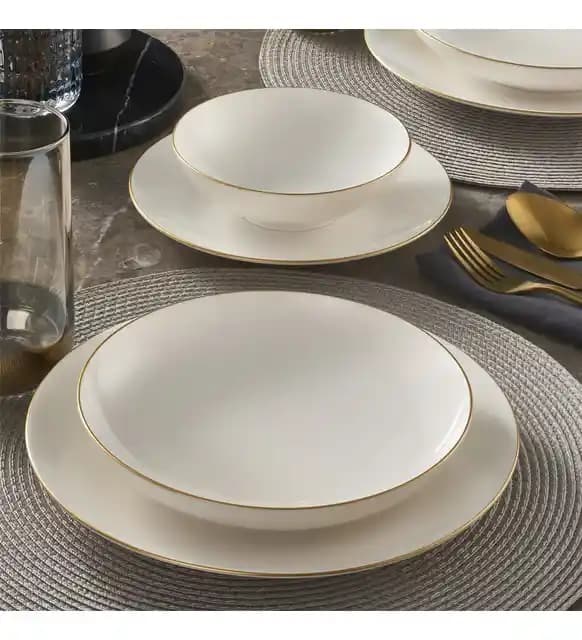 Fonksiyonel 26 Parça Modern Yemek Takımları Ev Dekorasyonuna Uygun ve Dayanıklı