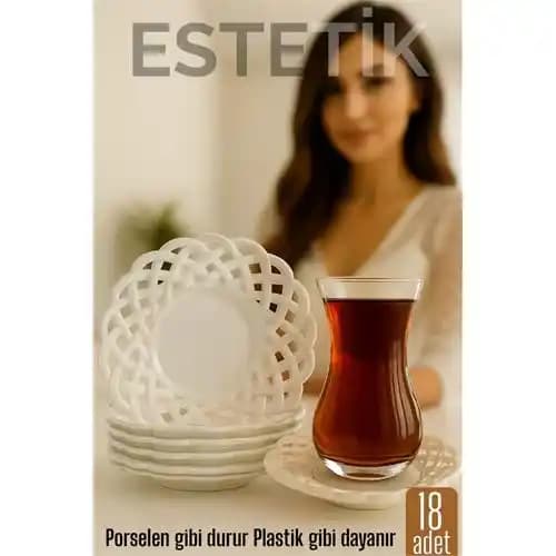 Fonksiyonel ve Estetik Porselen Çay Tabağı Setleri: Dayanıklı ve Şık Tasarımlar