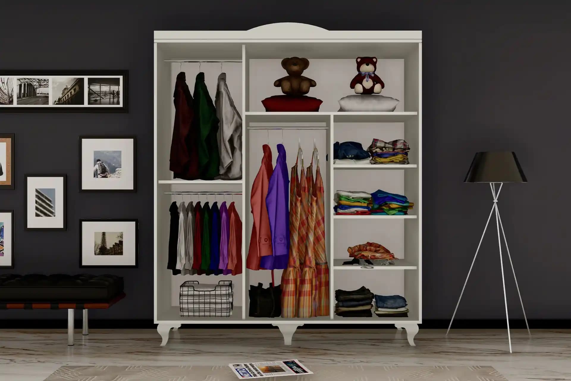 Gardrop Modelleri ve Tasarım Trendleri: Fonksiyonellik ve Estetiğin Uyumuyla Modern Çözümler