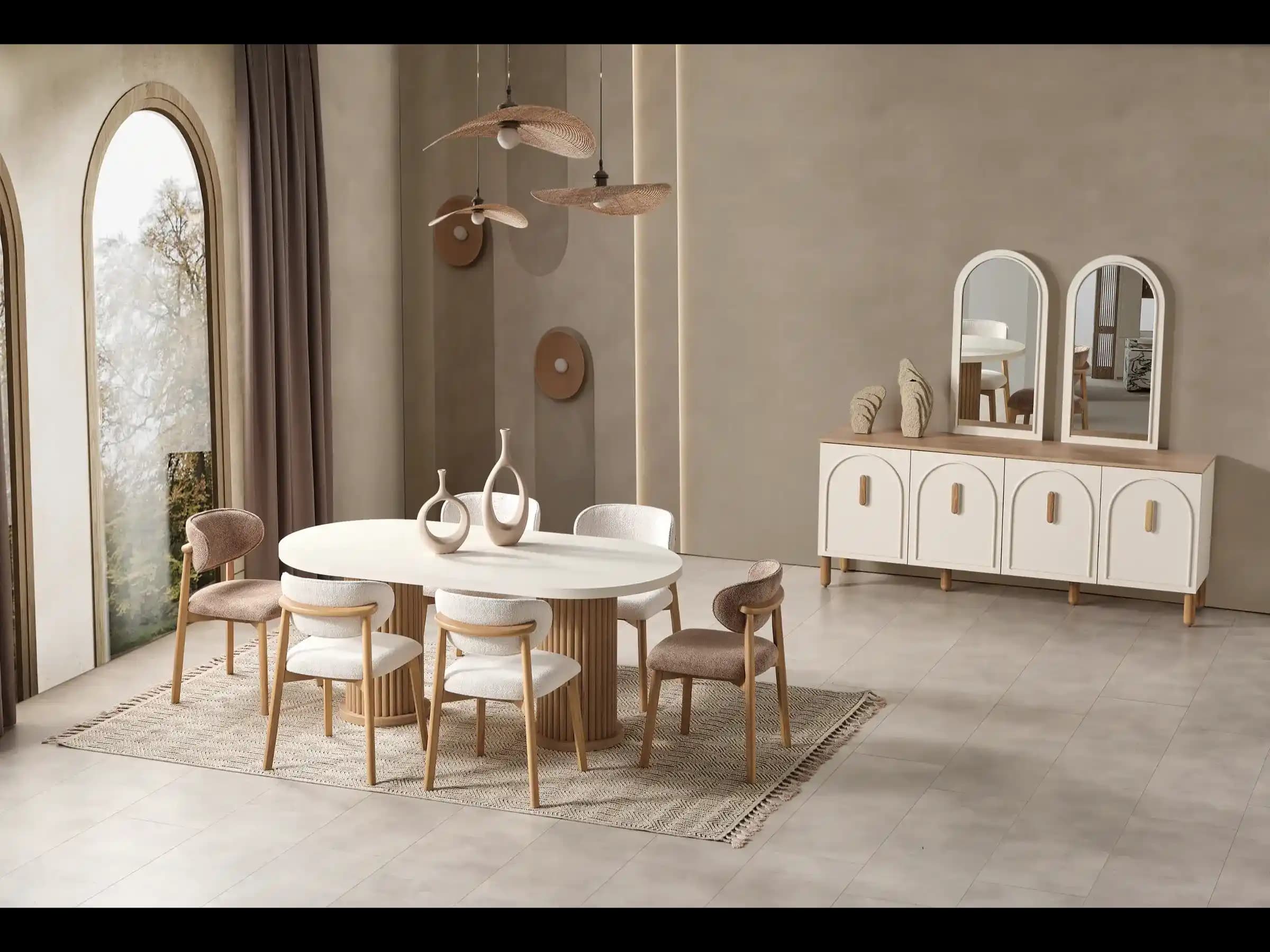 İkili Masa Takımlarıyla Evinizi Şık ve Fonksiyonel Hale Getirin