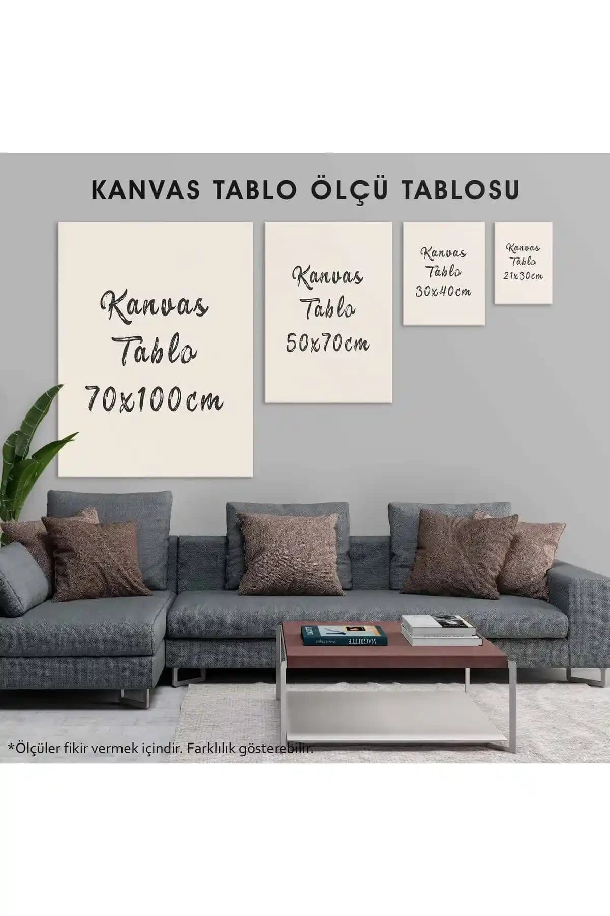 Kanvas Tablo Özellikleri ve Boyut Seçenekleri ile Dekorasyonunuzu Zenginleştirin