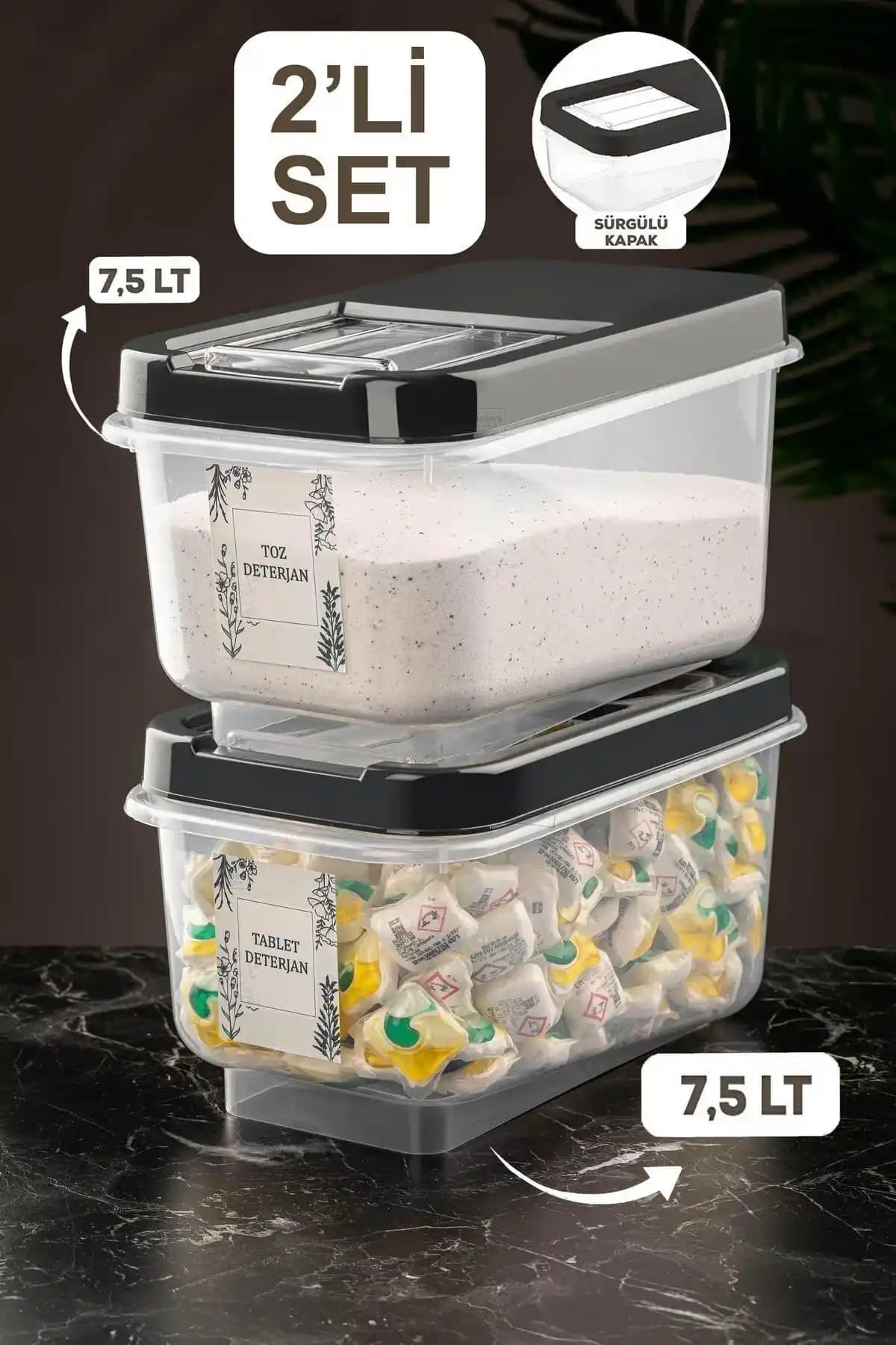 Kayar Kapaklı Deterjan Kabı: Hijyenik ve Pratik Temizlik Çözümü