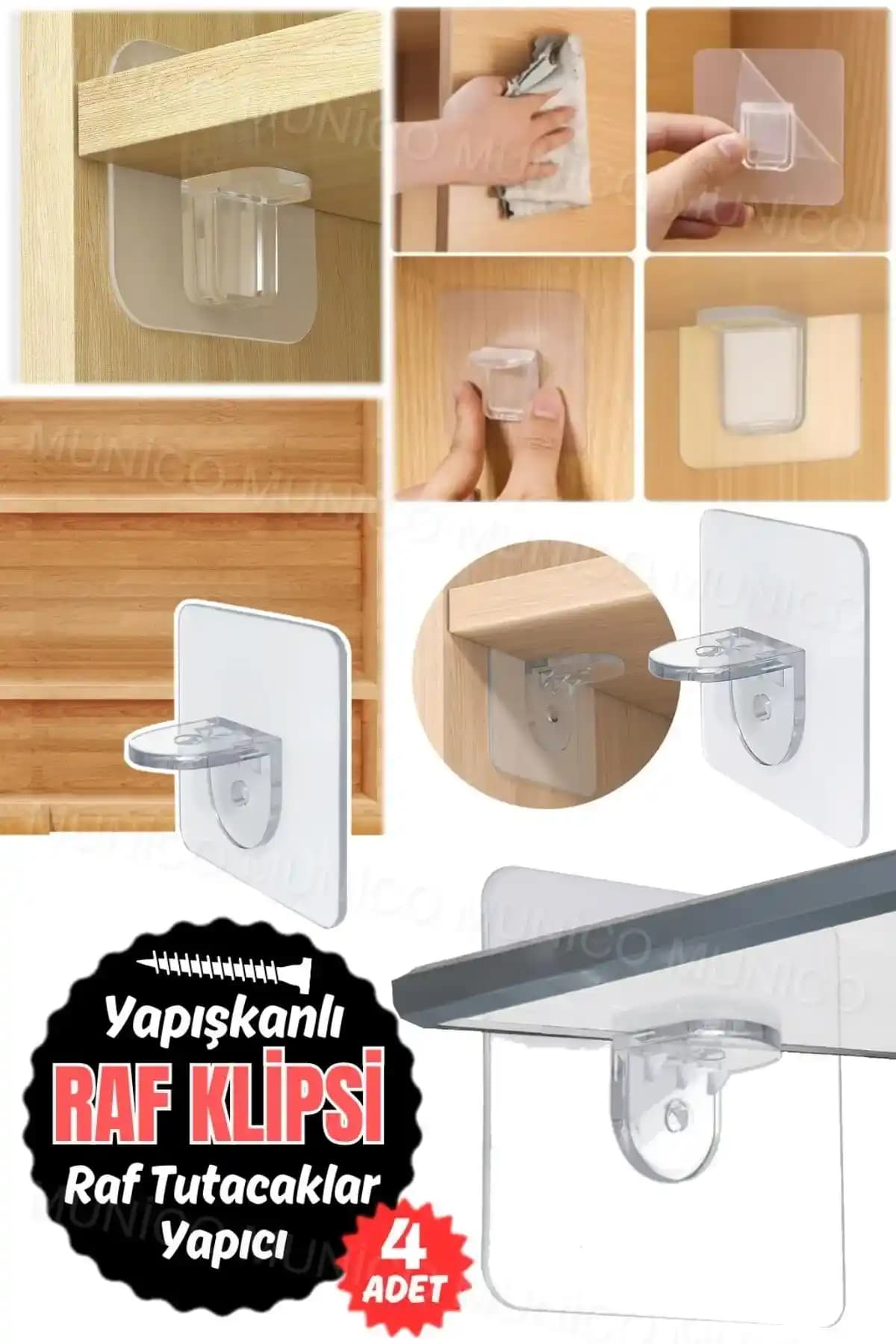 Kendinden Yapışkanlı Raf Setleri: Kolay ve Hızlı Montajla Fonksiyonel Dekorasyon Çözümleri