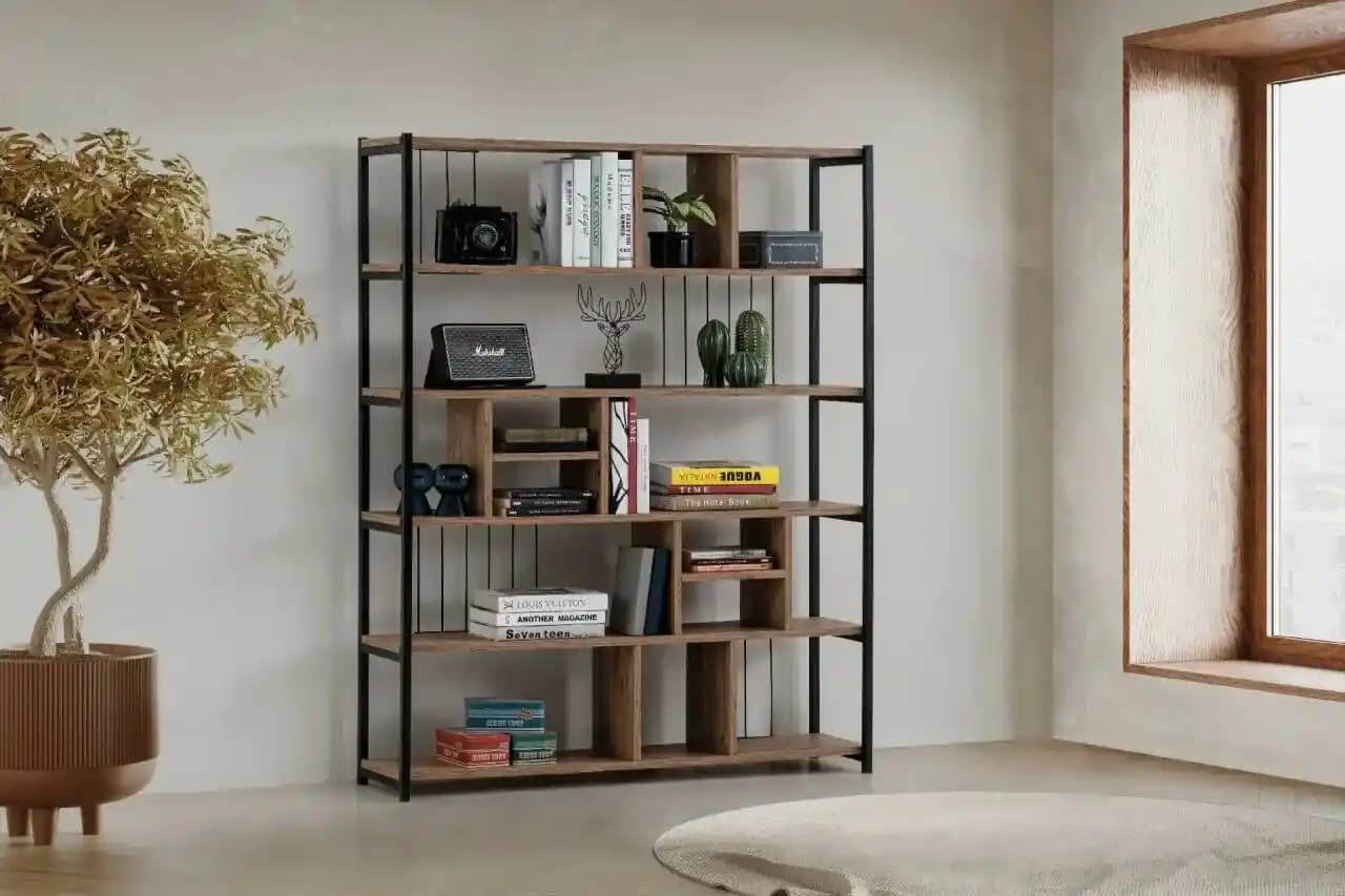 Kitaplık Seçiminde Estetik ve Fonksiyonellik Dengesi: Malzeme ve Tasarım İpuçları