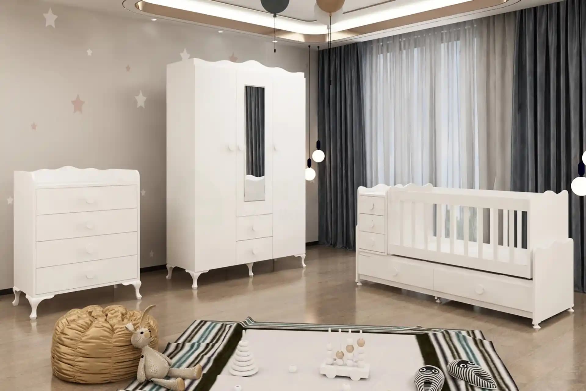 Lisa ve Melina Bebek Odası Modelleri: Güvenlik ve Estetiğin Modern Yaklaşımları