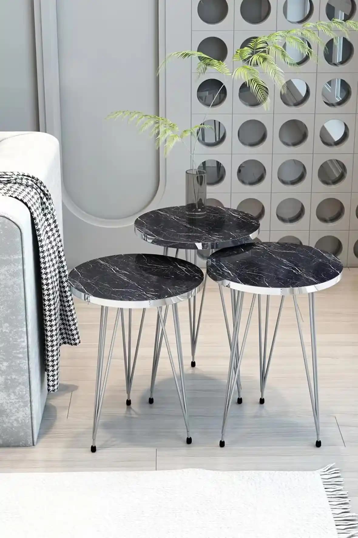Metal Ayaklı Zigon Sehpa Modelleri: Modern ve Dayanıklı Tasarımlar