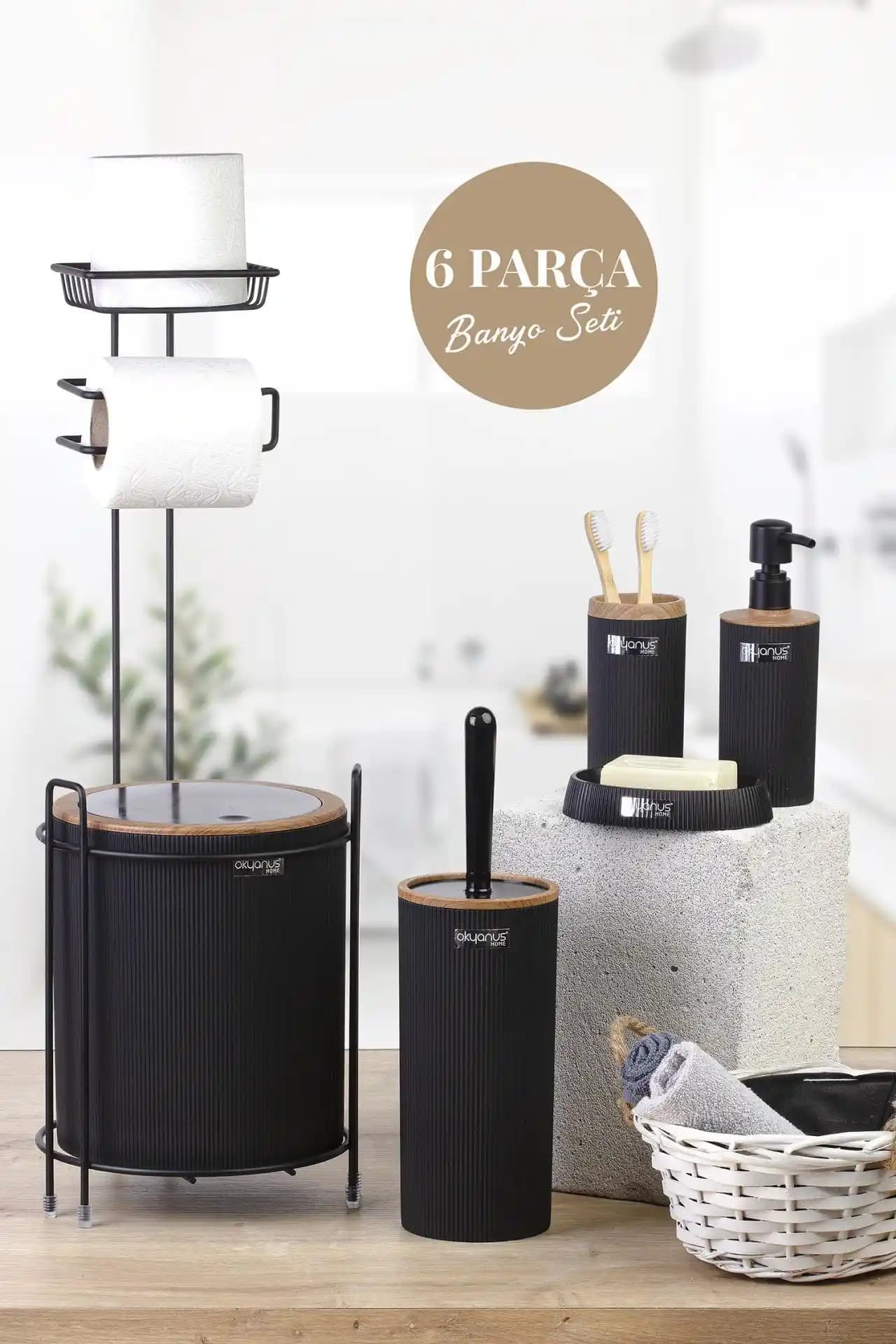 Mina ve Orsa Home'un Banyo Aksesuar Koleksiyonlarıyla Modern ve Fonksiyonel Dekorasyon