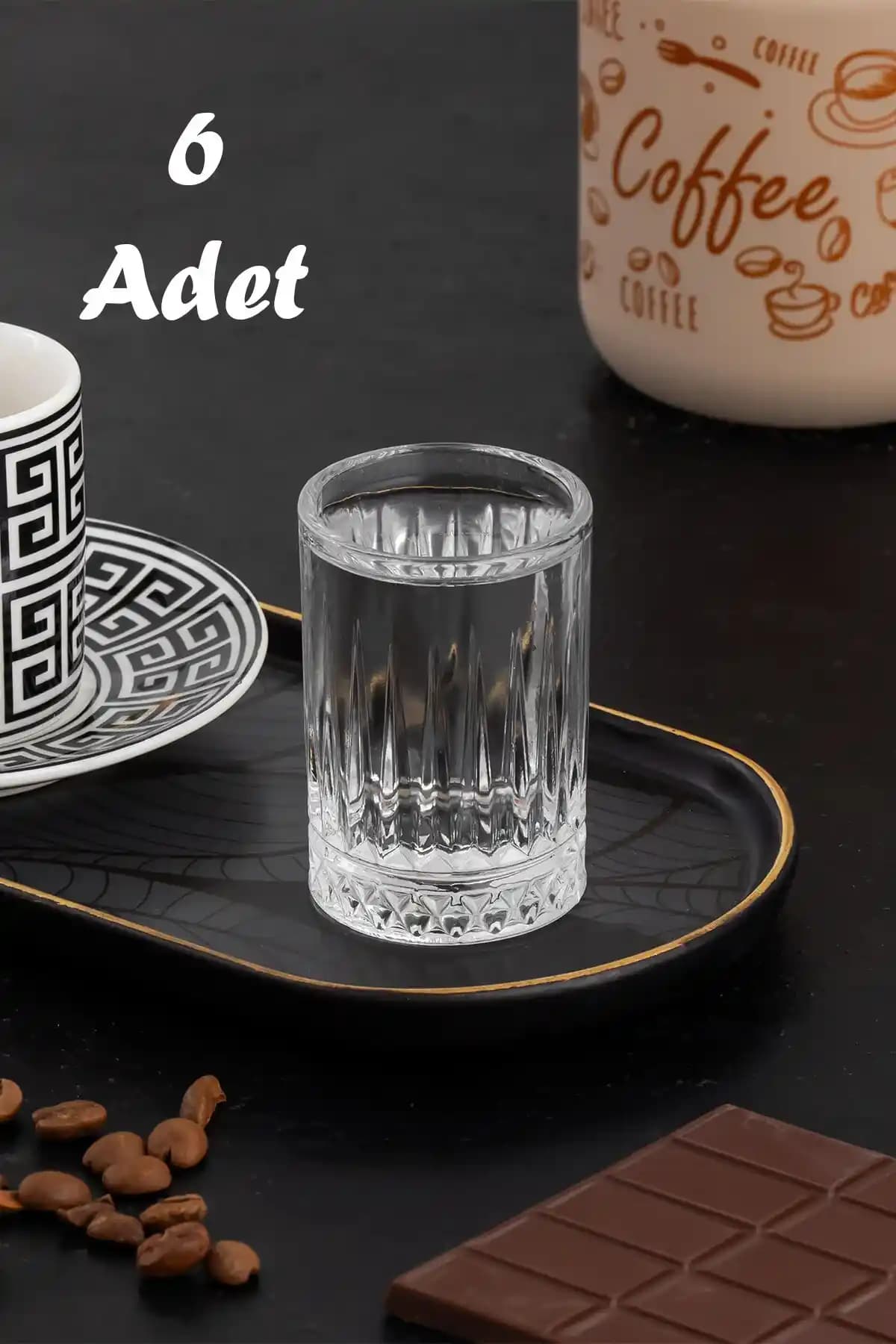 Mini Şeffaf Kahve Yanı Bardakları: Estetik ve Fonksiyonellik Sunan Kahve Aksesuarları