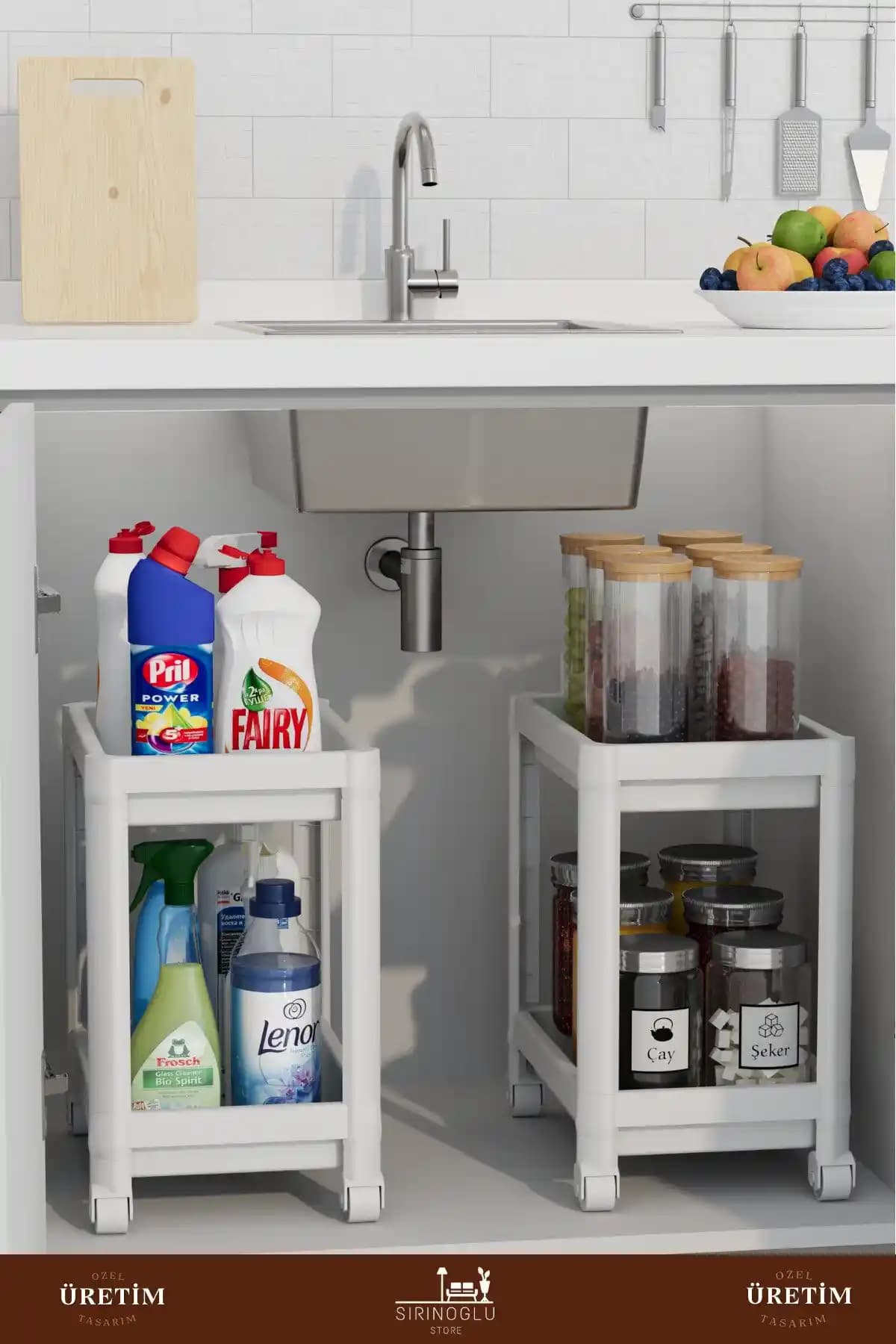 Mobilya Tekerlekli Pratik Raflar: Kullanım Kolaylığı ve Esneklik Sunan Çözüm