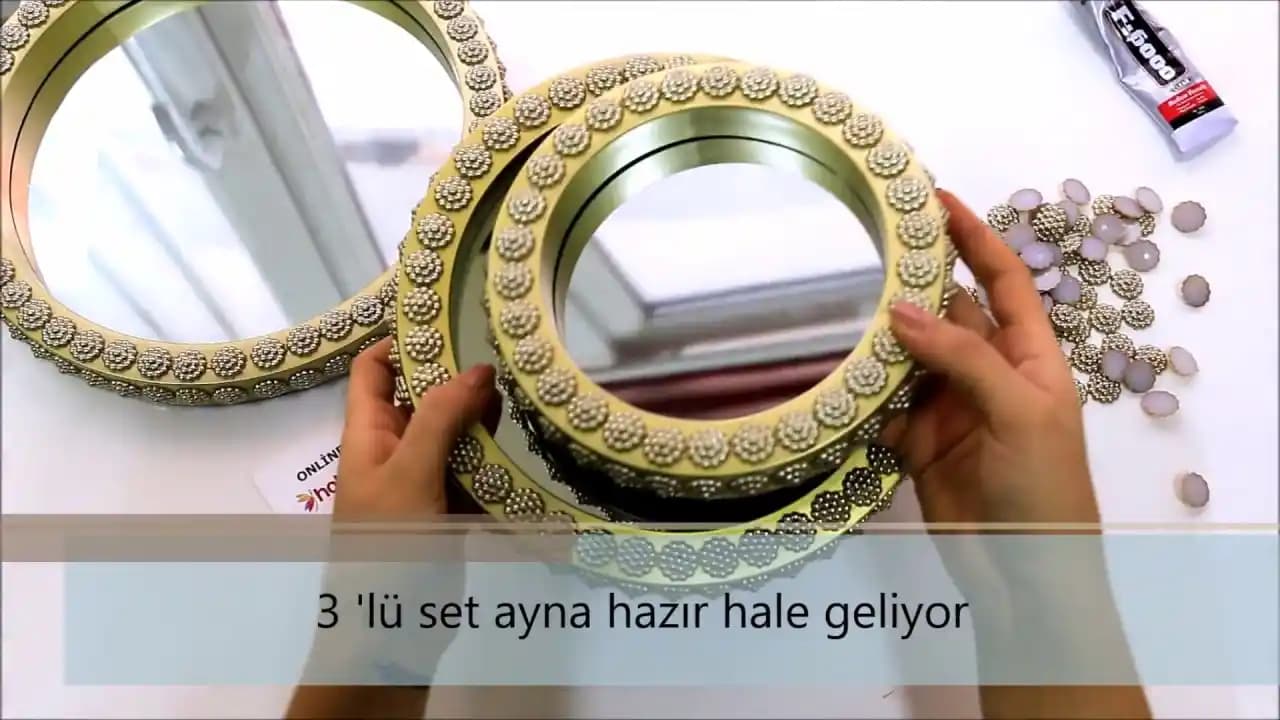 Modaya Uygun Ayna Süsleme Malzemeleri ile Ev Dekorasyonunda Yenilikçi Dokunuşlar