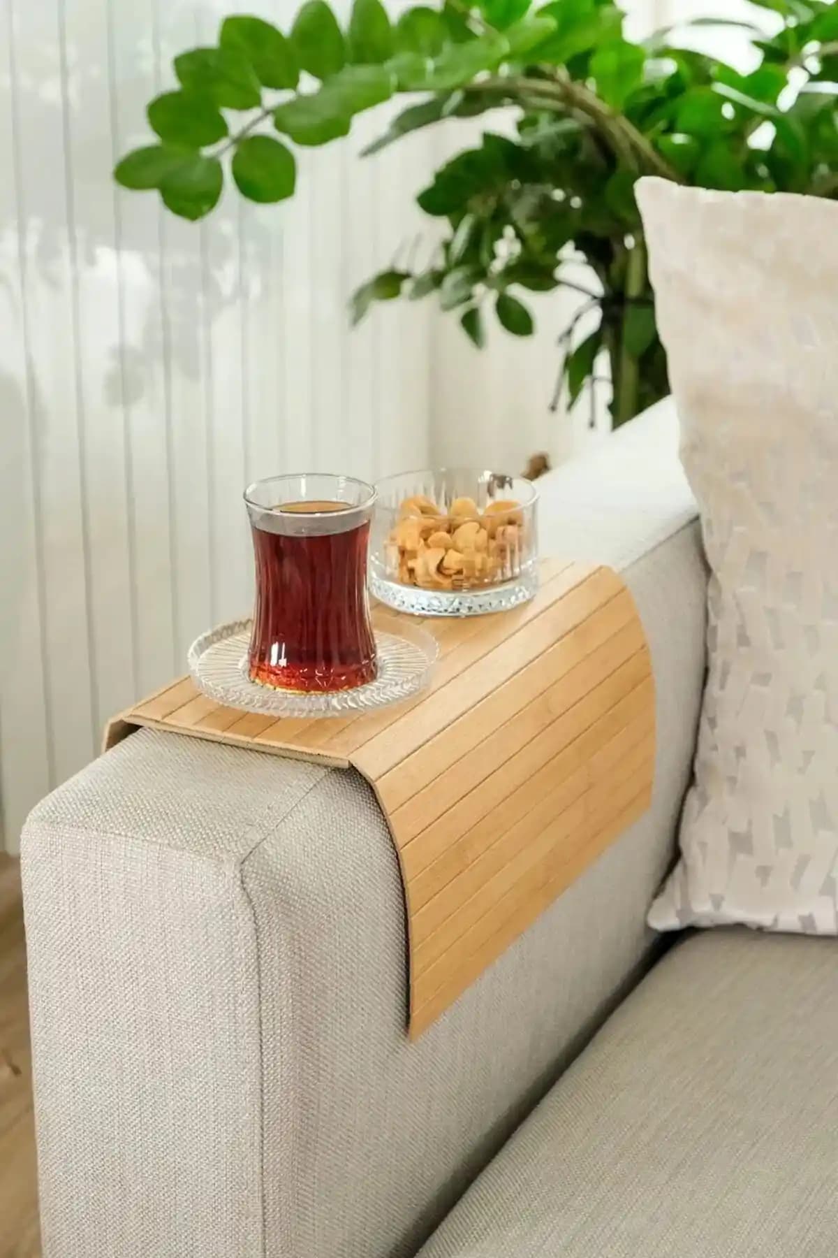Modern Bambu Yan Sehpa ile Doğal ve Şık İç Mekan Dekorasyonu Çözümleri