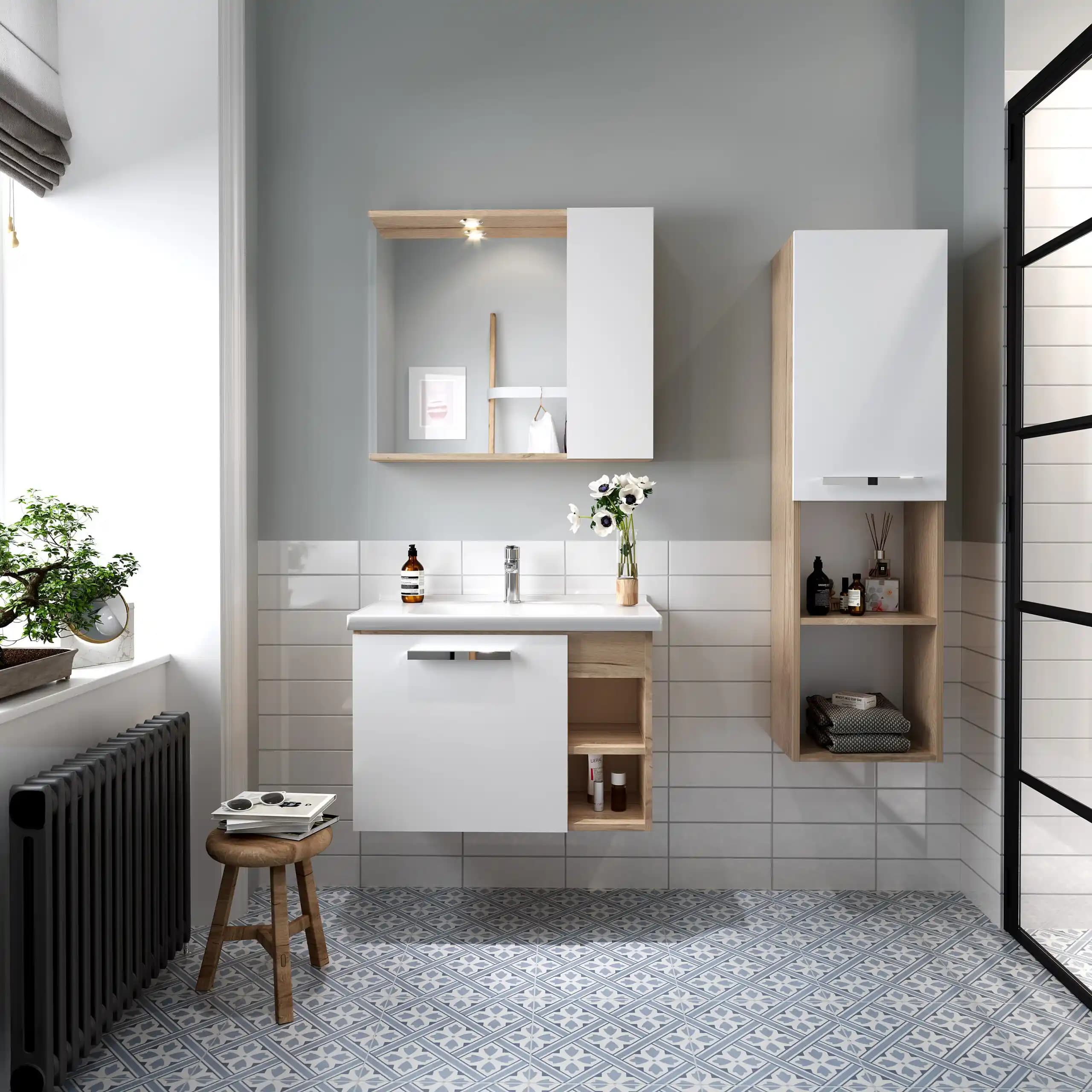 Modern Banyo Mobilyalarında Fonksiyonellik ve Estetiğin Uyumuyla Şık ve Kullanışlı Tasarımlar