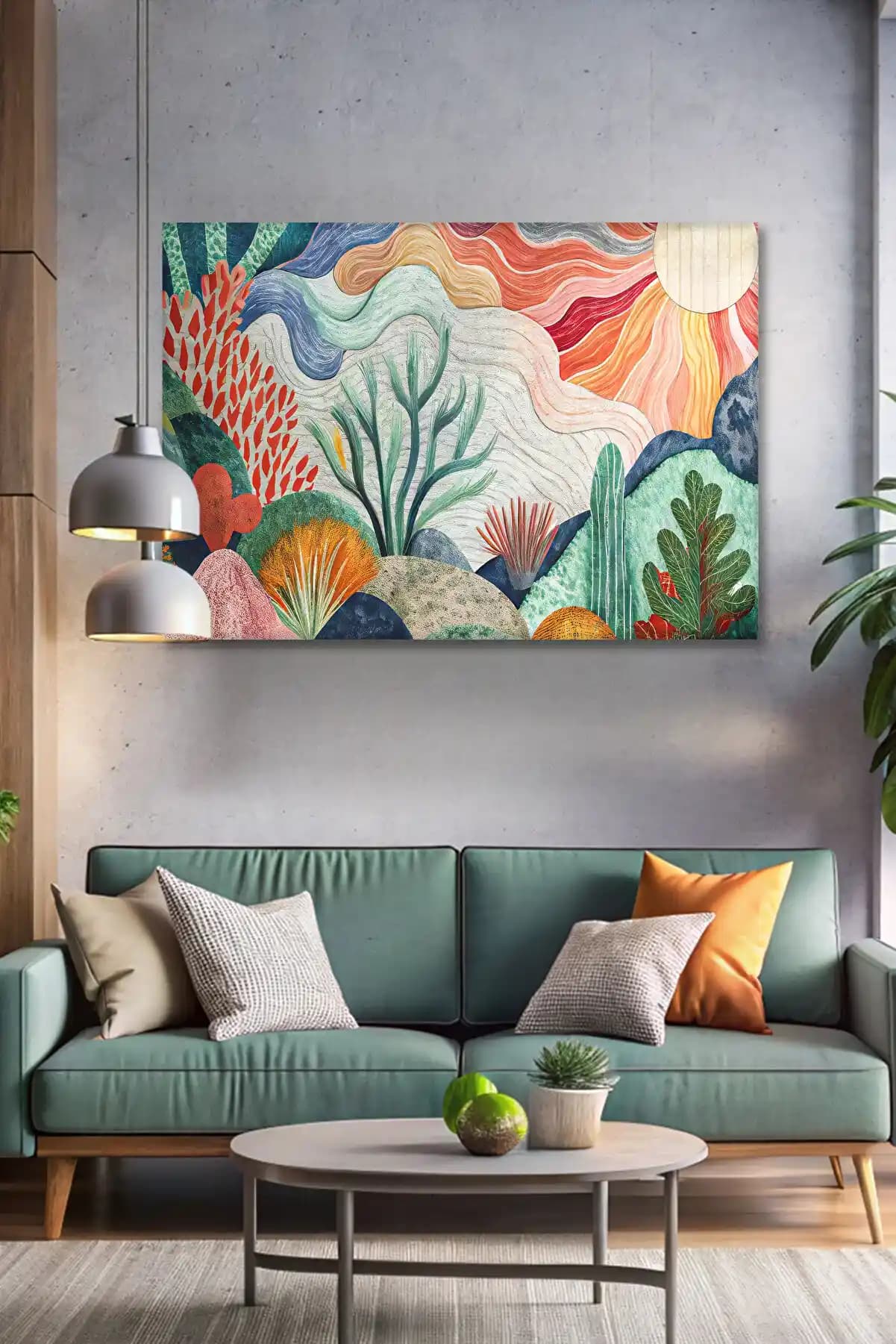 Modern Duvar Dekoru Tabloları ile Mekanlara Estetik ve Fonksiyonellik Katın