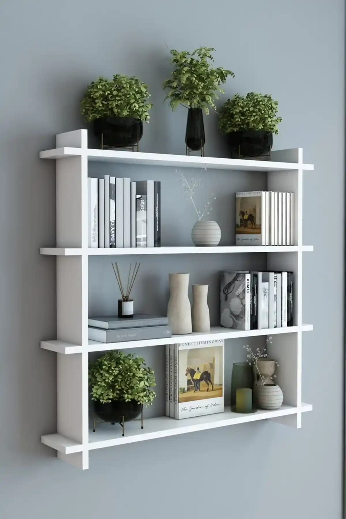 Modern Evler İçin Dekoratif Duvar Rafları: Estetik ve Fonksiyonellik Bir Arada