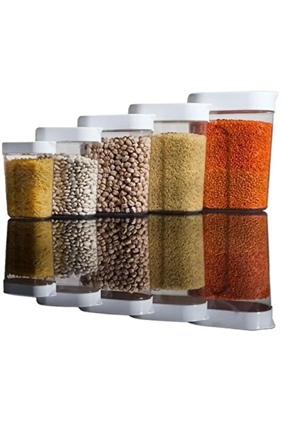 Modern Evler İçin Şık ve Fonksiyonel Plastik Saklama Kabı Setleri