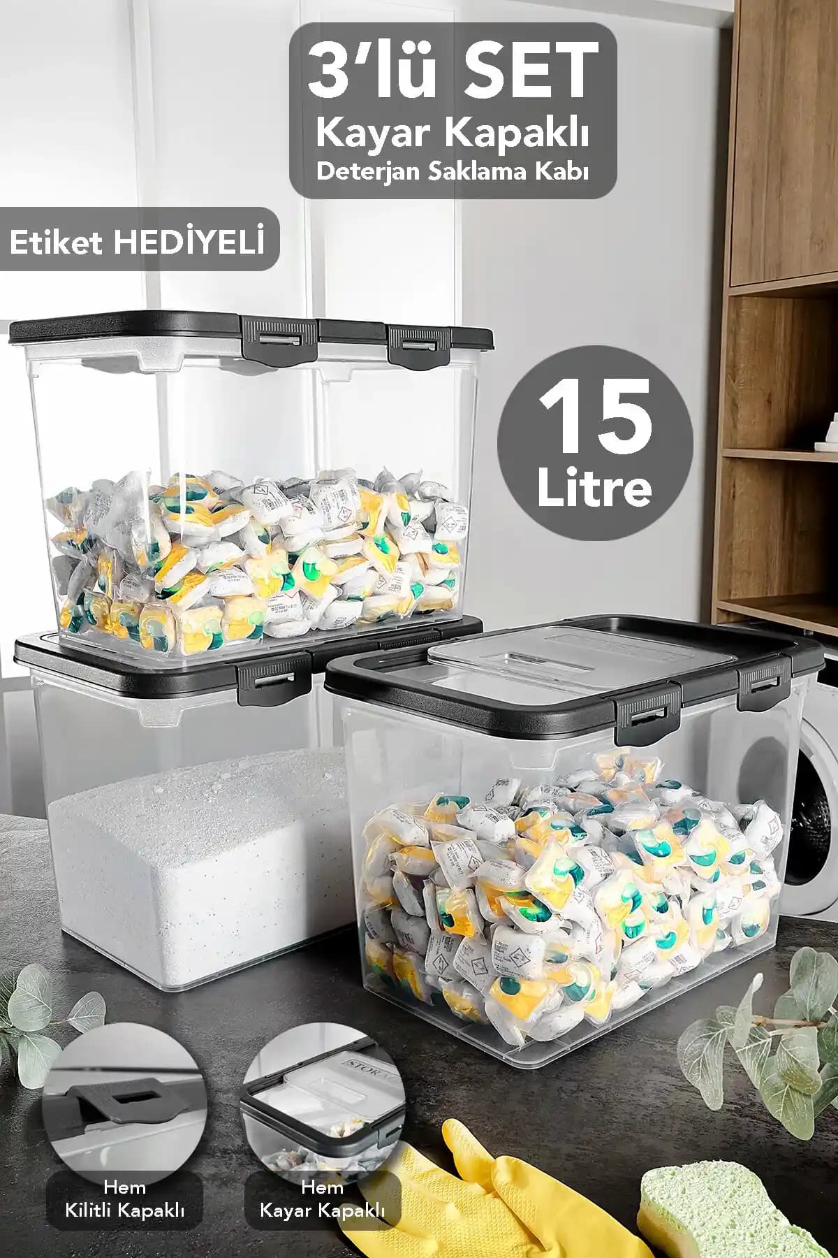 Modern Evler İçin Şık ve İşlevsel Deterjan Kabı Seçimi Rehberi