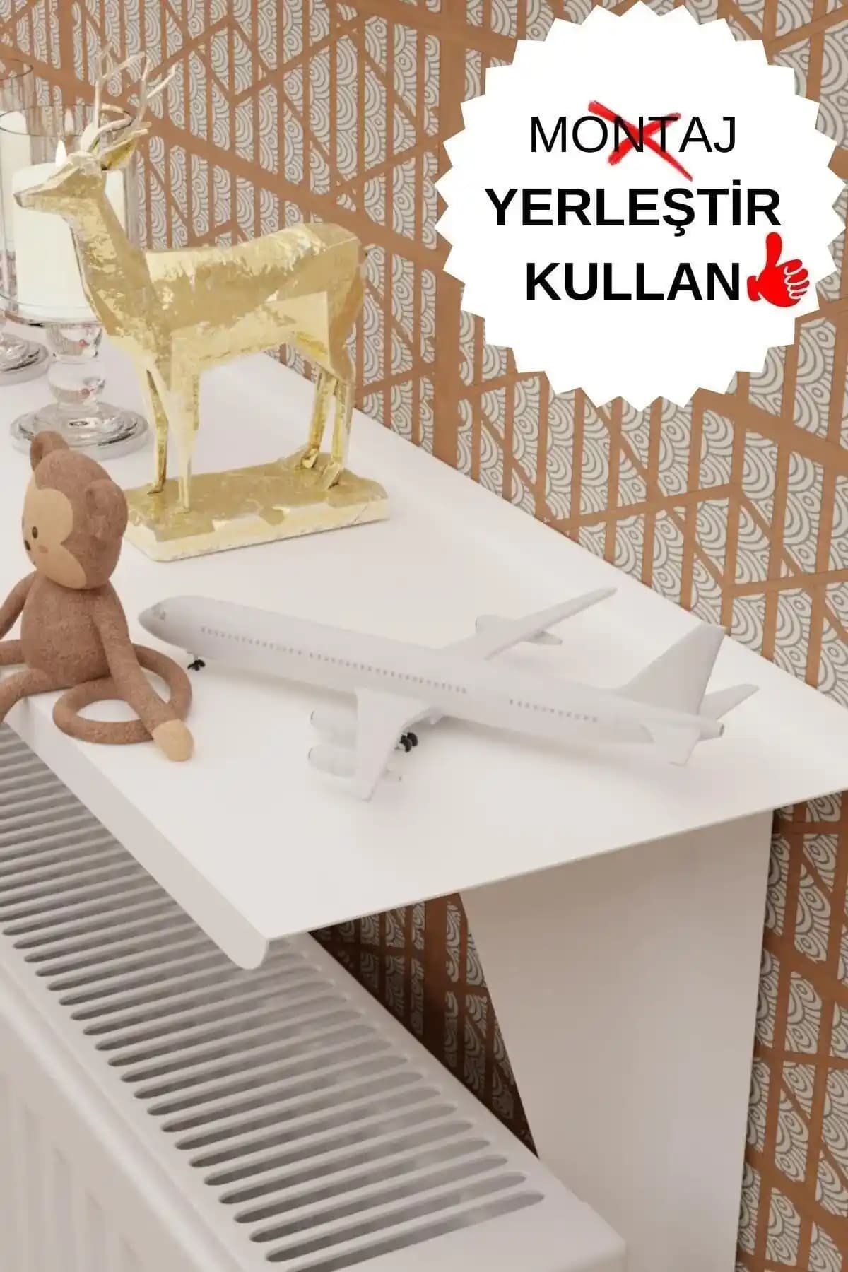 Modern montajsız uçan raflar: estetik ve pratik çözümlerle yaşam alanlarınızı yenileyin