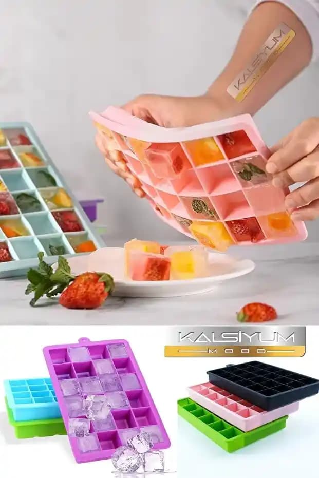 Modern silikon buz kalıplarıyla ev dekorasyonunda şıklık ve pratiklik sağlama yolları